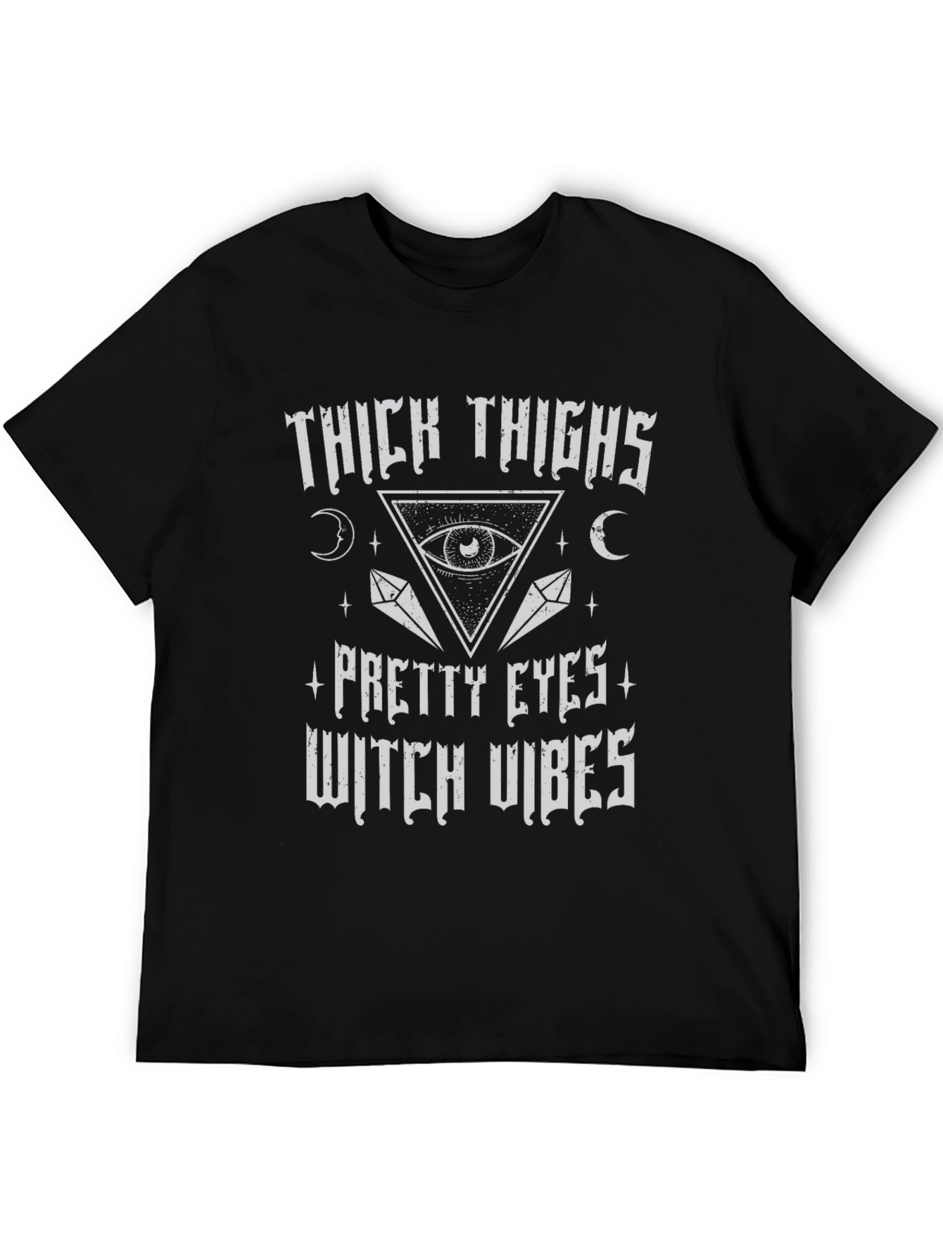 Thick Thighs Witch Vibes Graphic Tee
