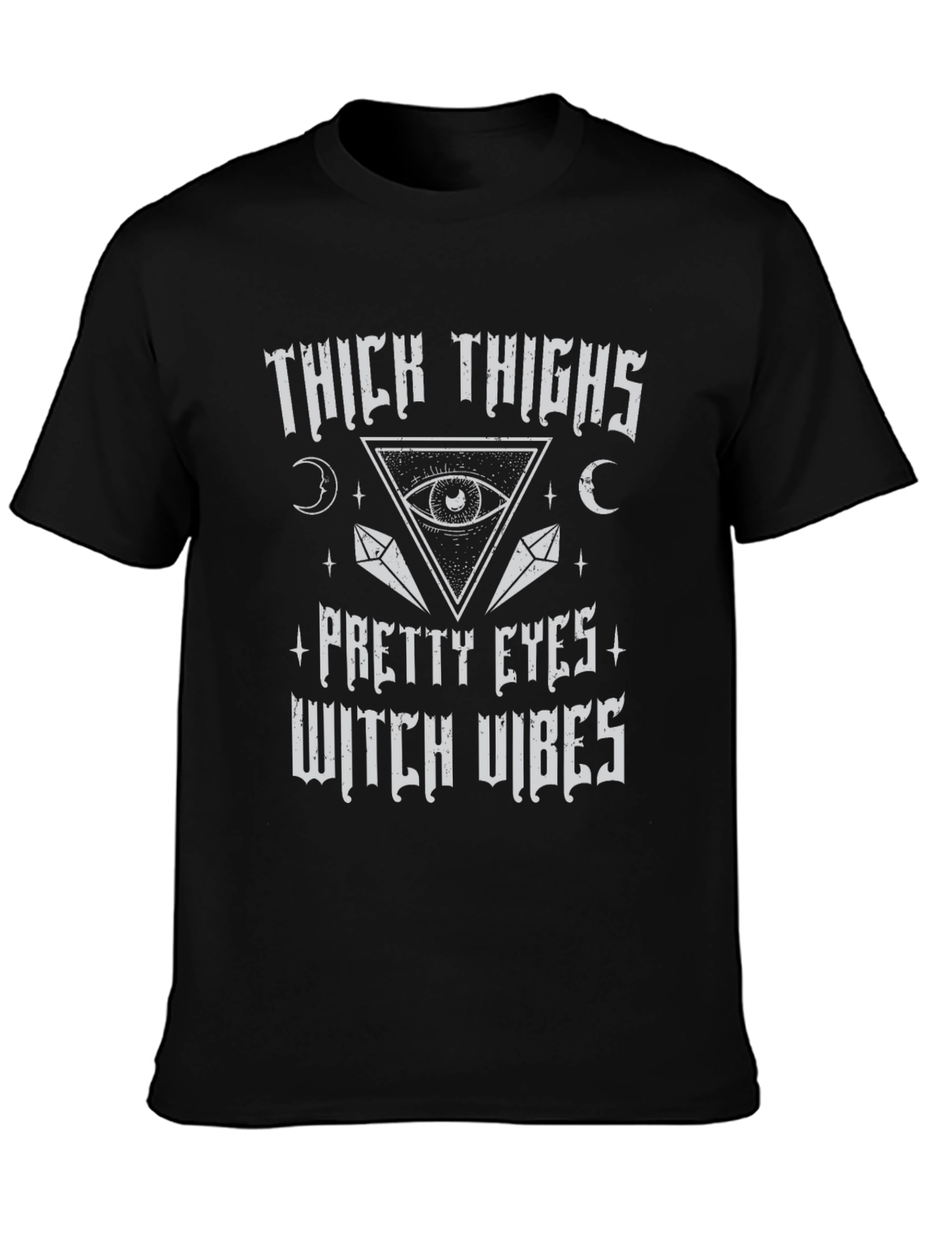 Thick Thighs Witch Vibes Graphic Tee