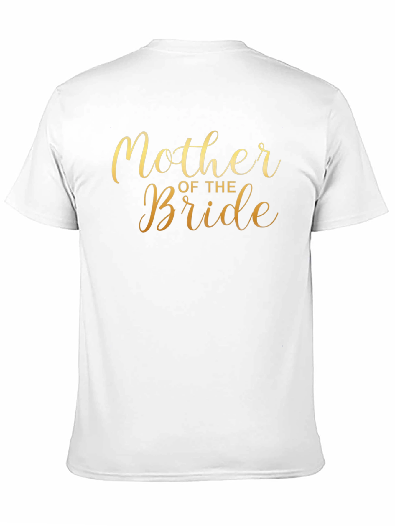 Mother of the Bride Graphic T-Shirt - Black