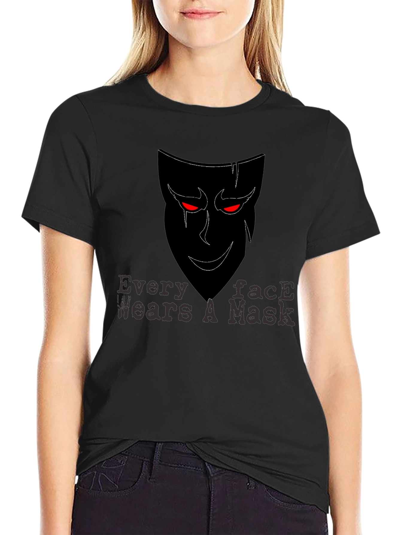 Every Face Wears a Mask T-Shirt