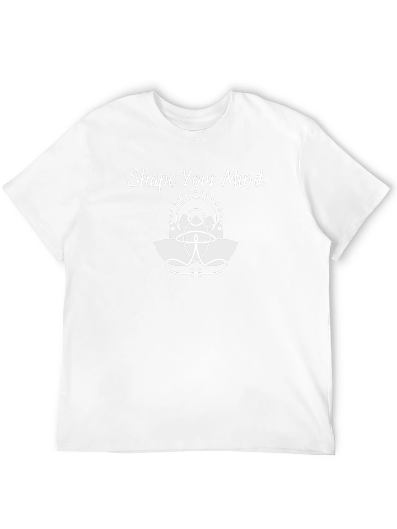 Shape Your Mind Tee - Black Cotton T-Shirt