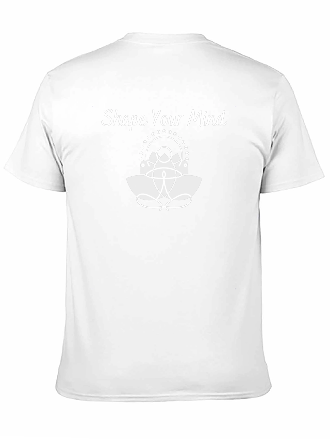 Shape Your Mind Tee - Black Cotton T-Shirt