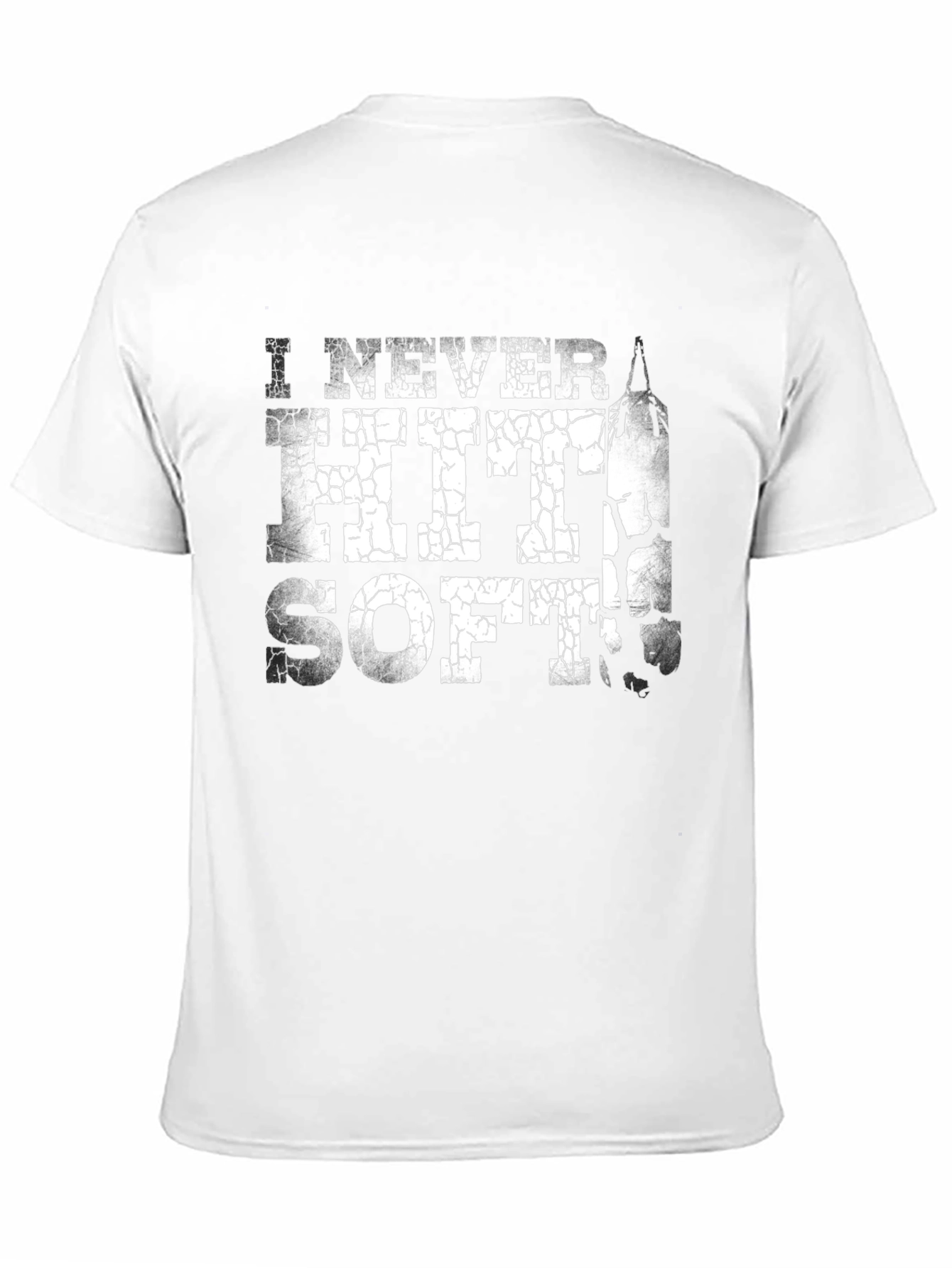 I Never Hit Soft Boxing Graphic Tee