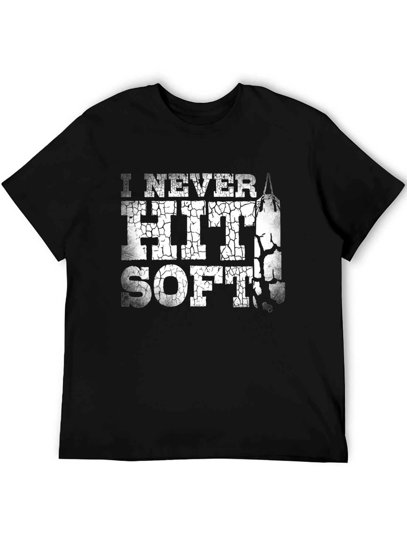 I Never Hit Soft Boxing Graphic Tee