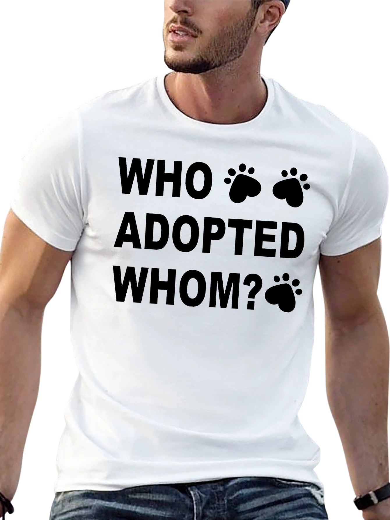 Who Adopted Whom? T-Shirt