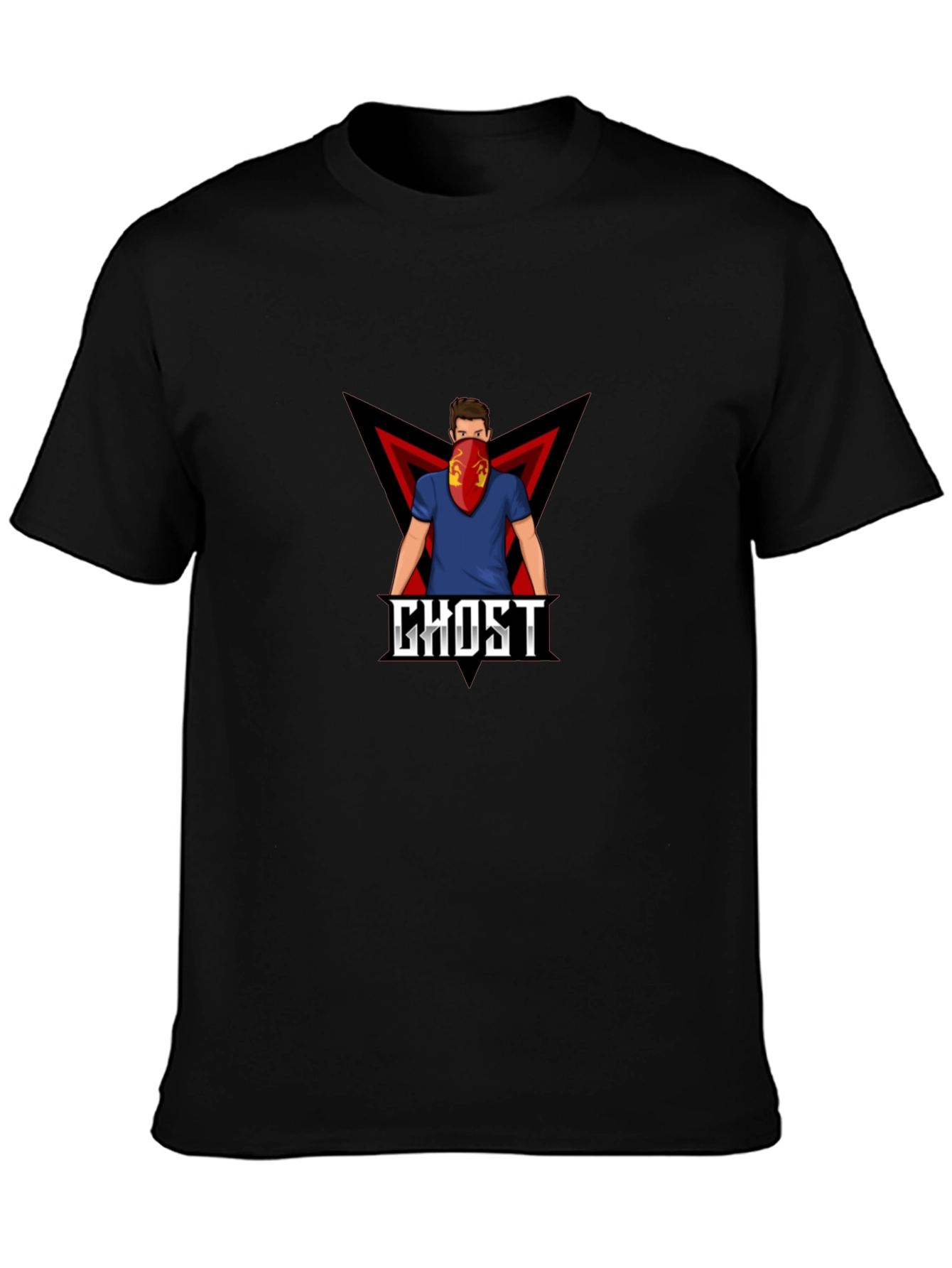 Ghost Graphic Tee - Modern Urban Style