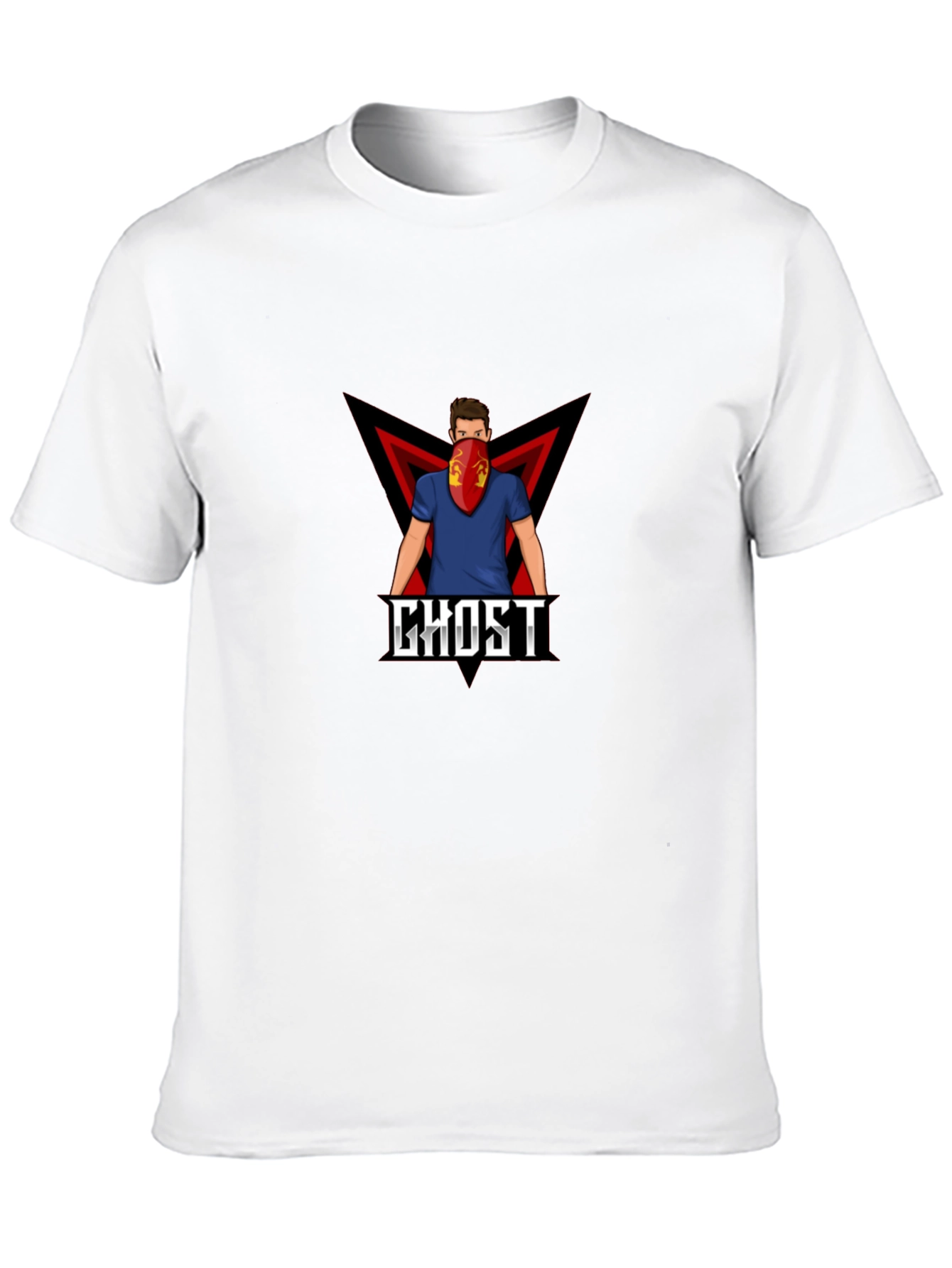 Ghost Graphic Tee - Modern Urban Style