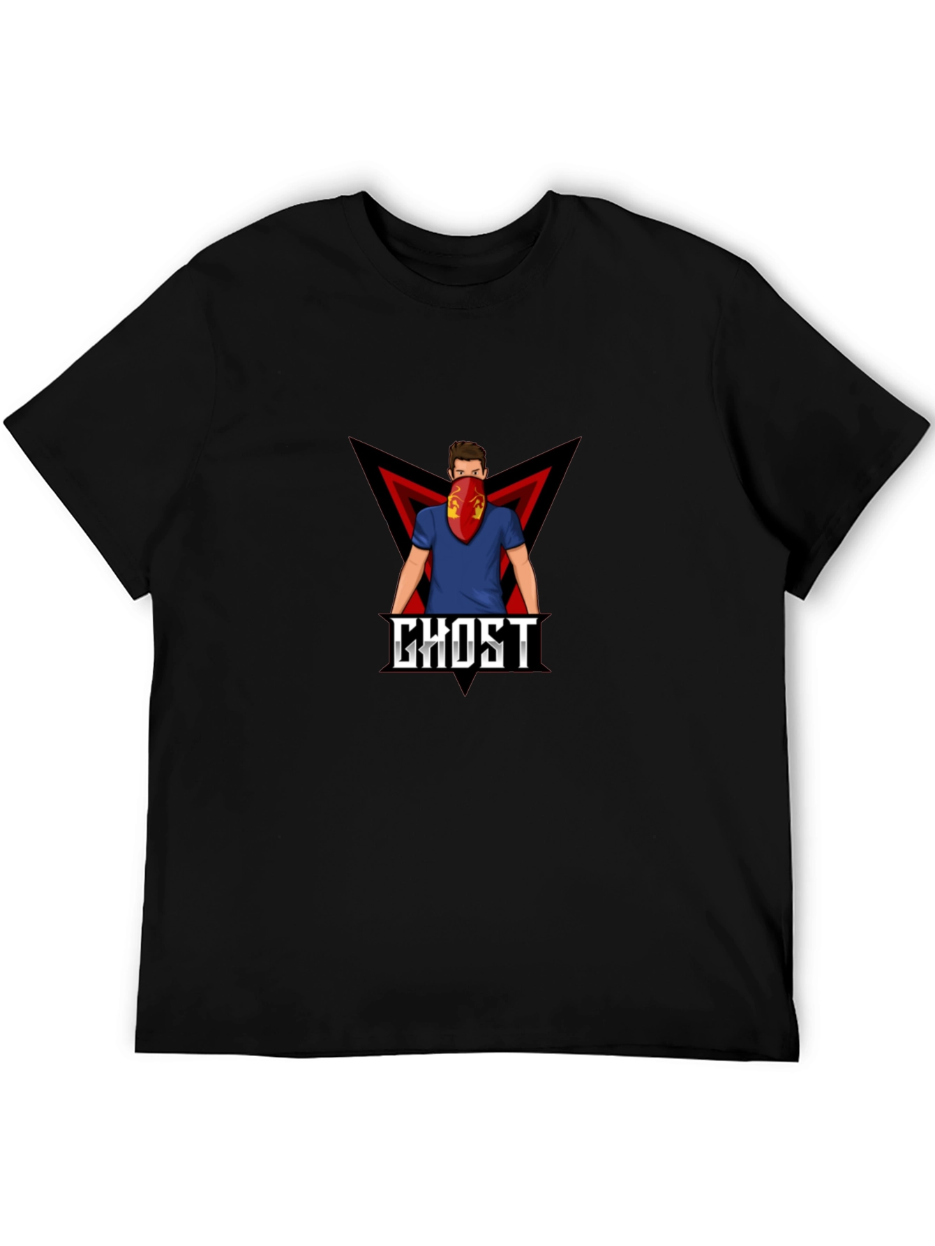 Ghost Graphic Tee - Modern Urban Style