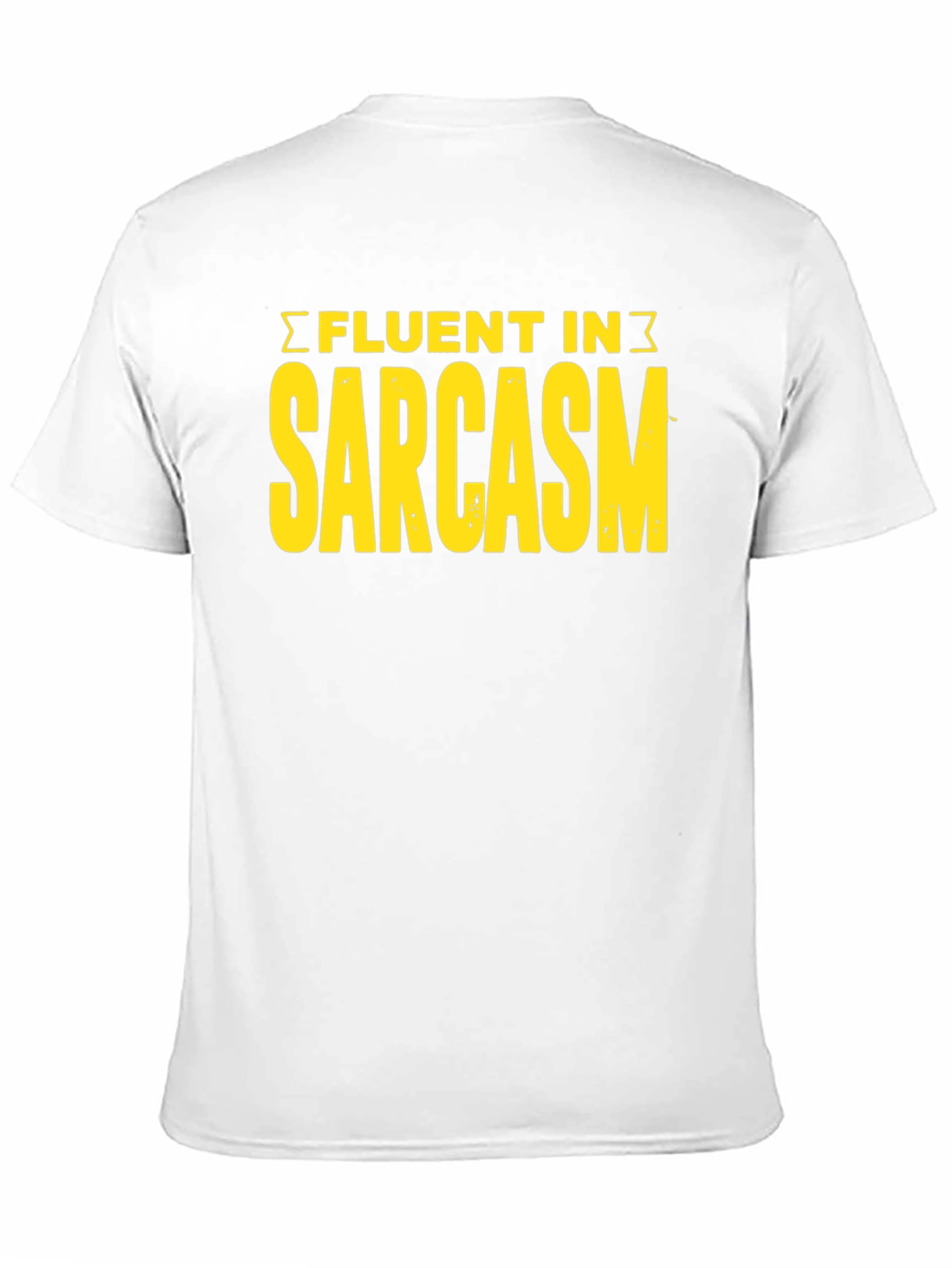 Fluent In Sarcasm Graphic Tee - Black