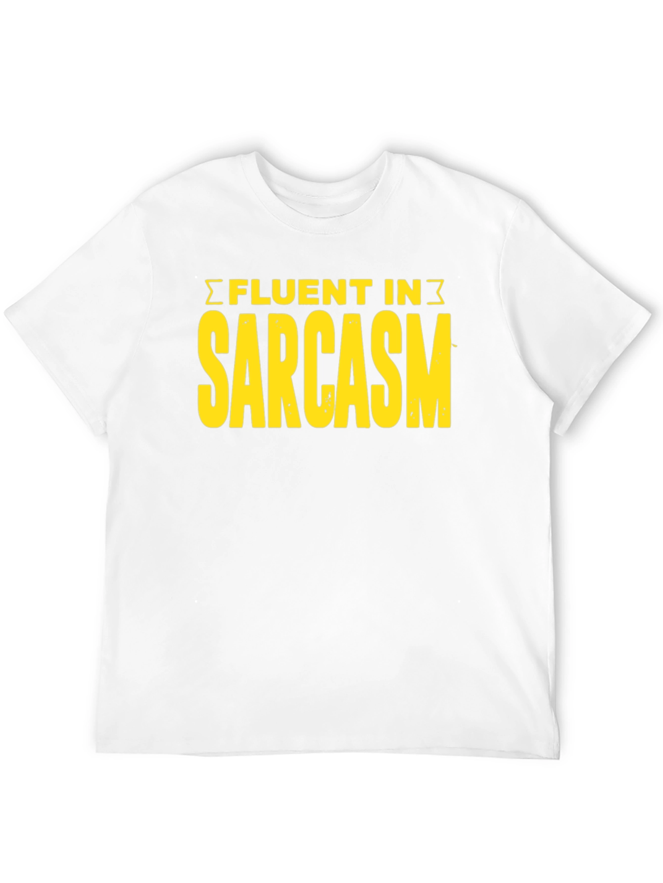 Fluent In Sarcasm Graphic Tee - Black