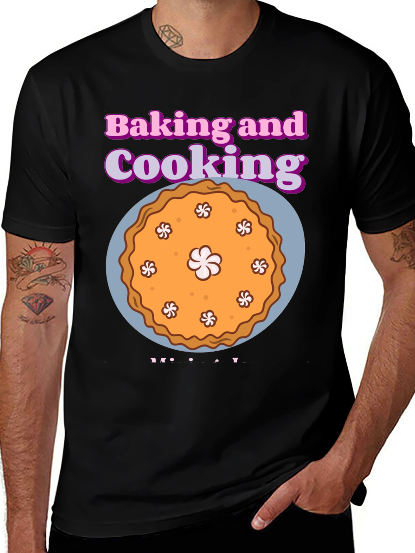 Baking and Cooking Pie Graphic T-Shirt