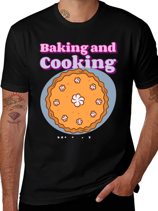 Baking and Cooking Pie Graphic T-Shirt