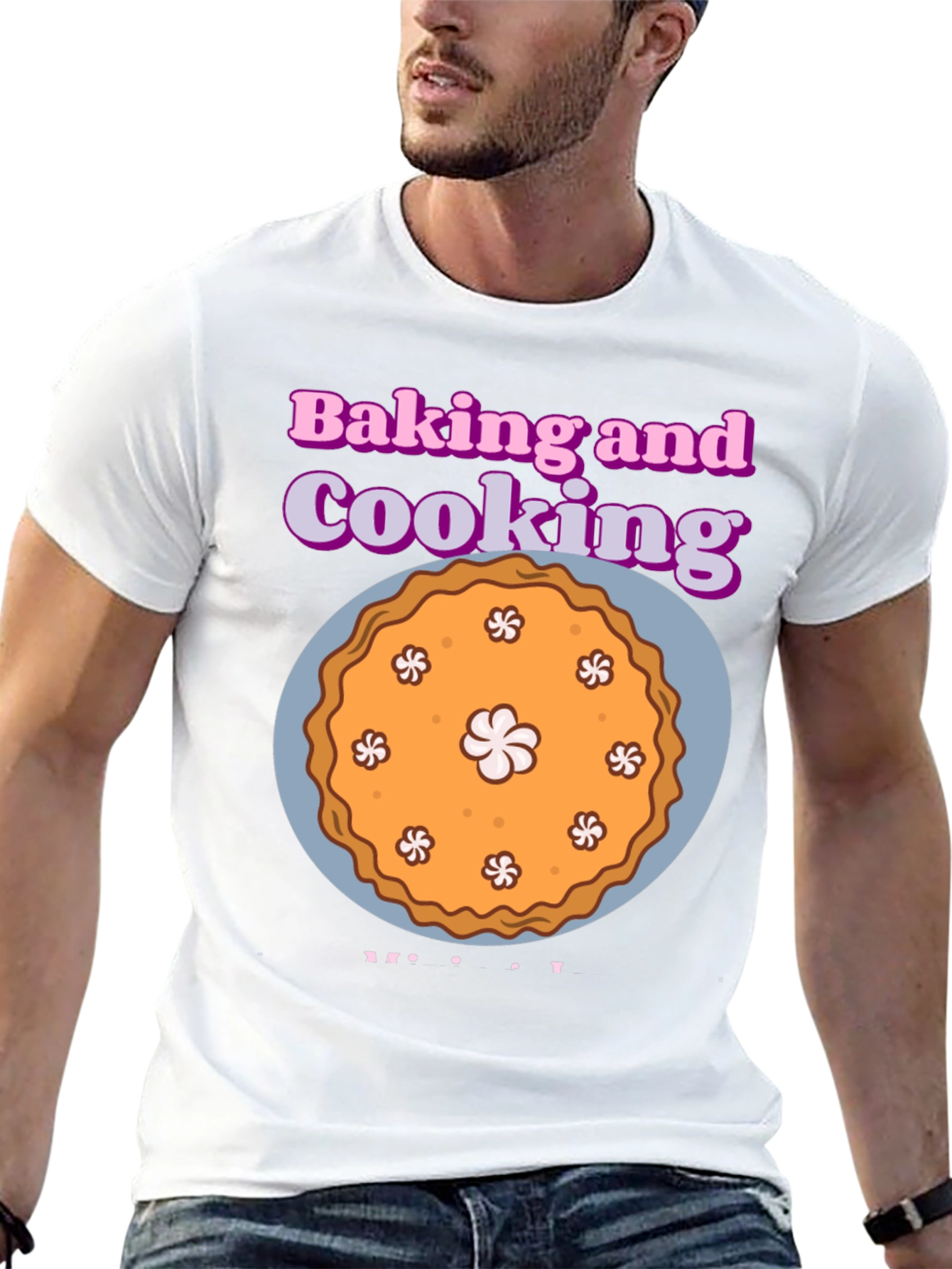 Baking and Cooking Pie Graphic T-Shirt