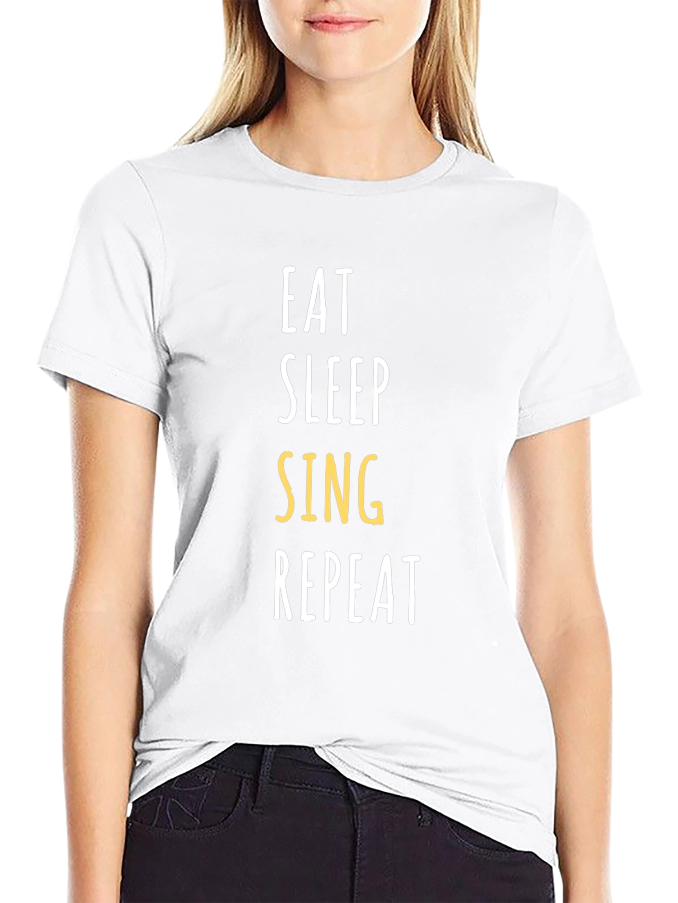 Eat Sleep Sing Repeat T-Shirt
