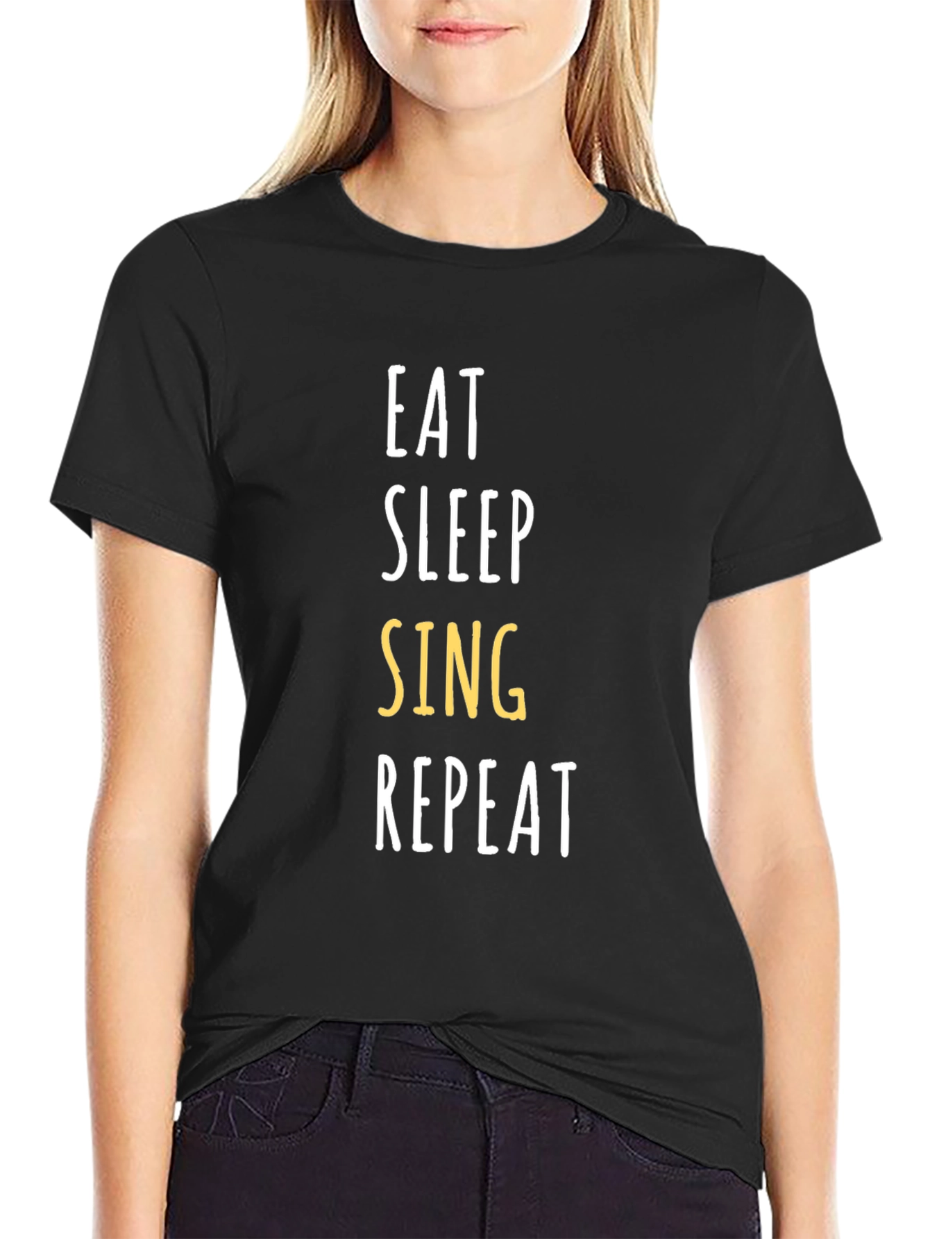Eat Sleep Sing Repeat T-Shirt