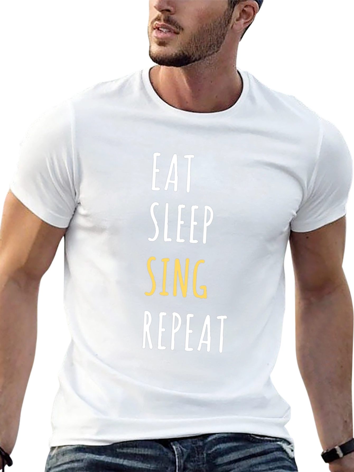Eat Sleep Sing Repeat T-Shirt