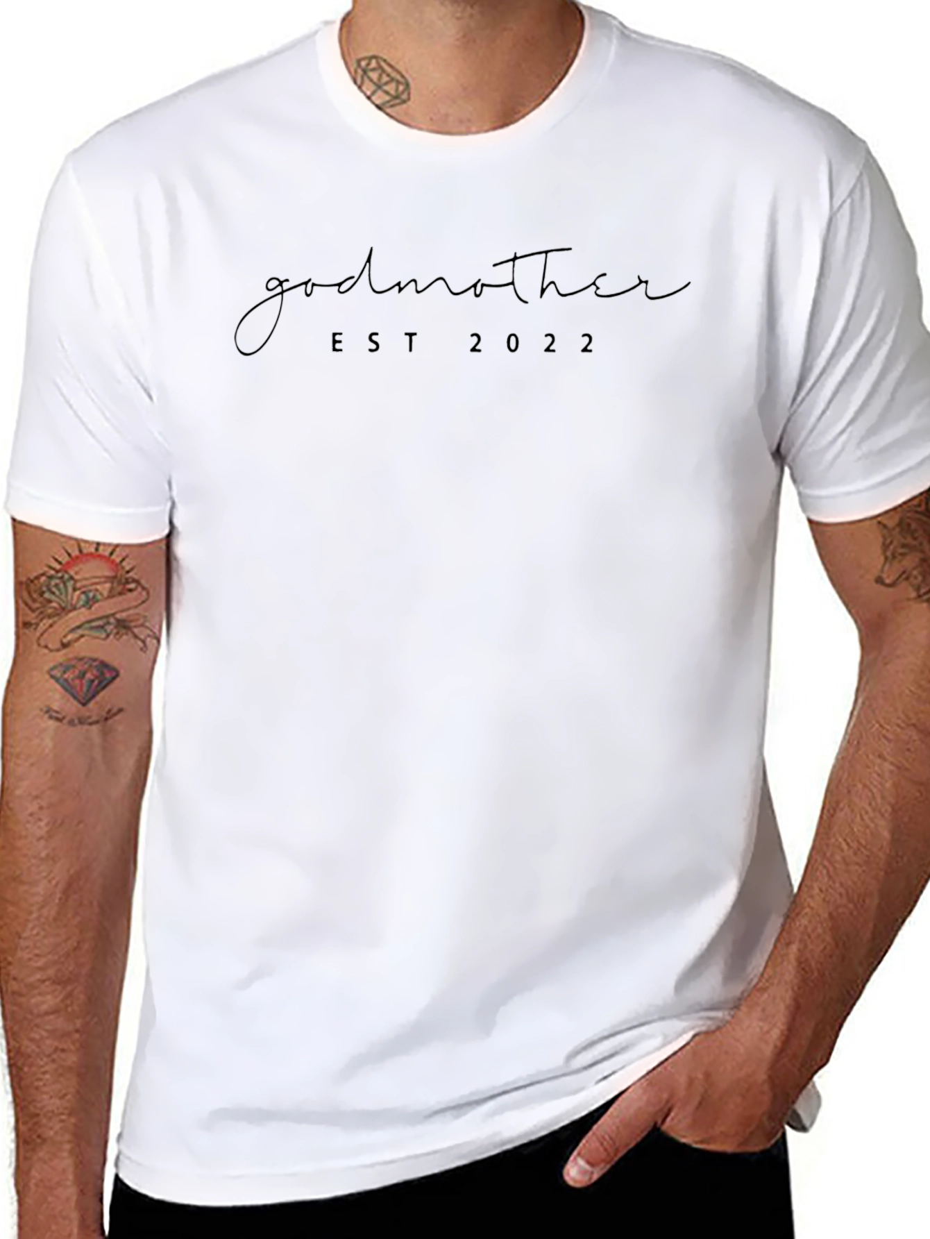 Godmother Est 2022 Black T-Shirt