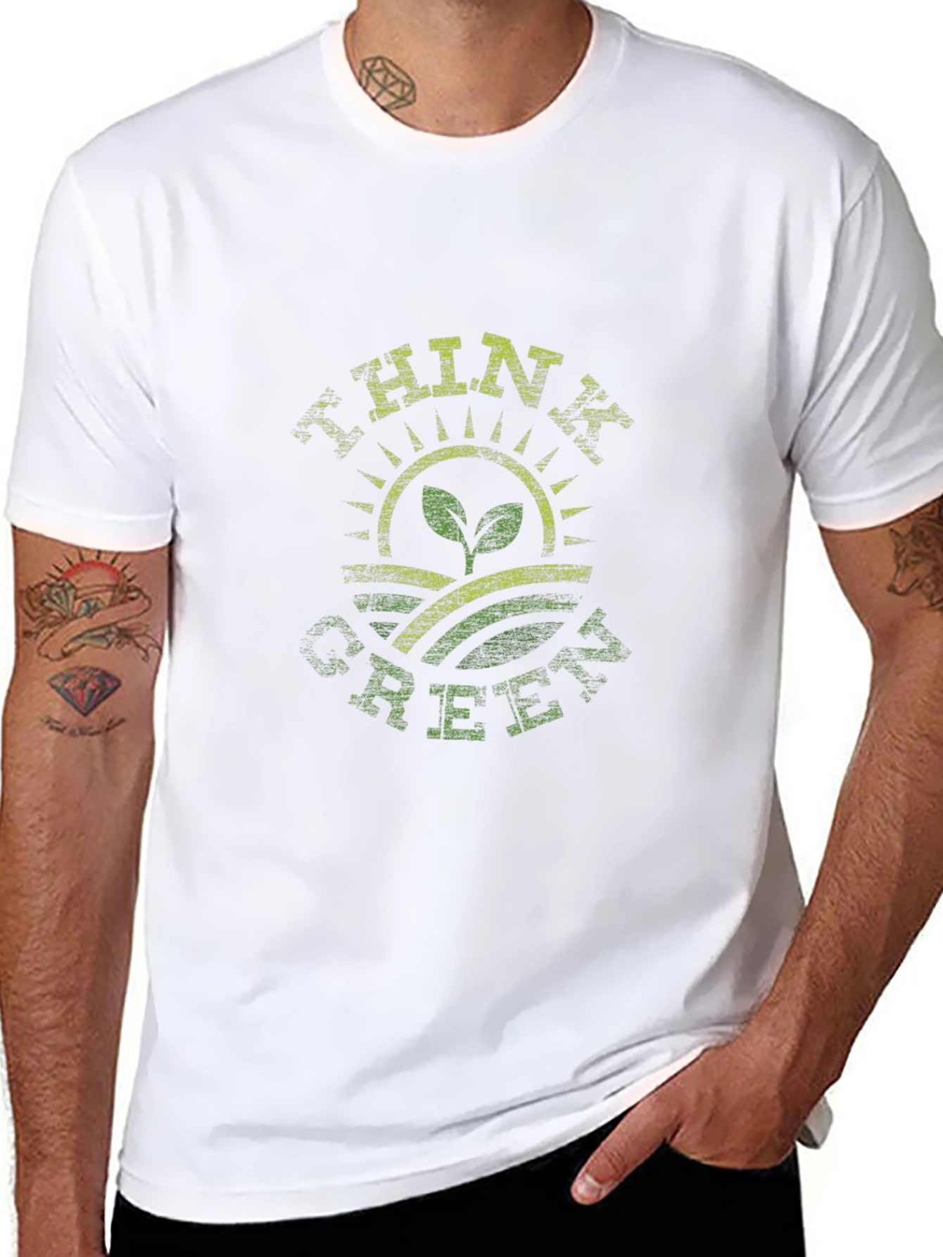 Think Green T-Shirt: Eco-Friendly Design