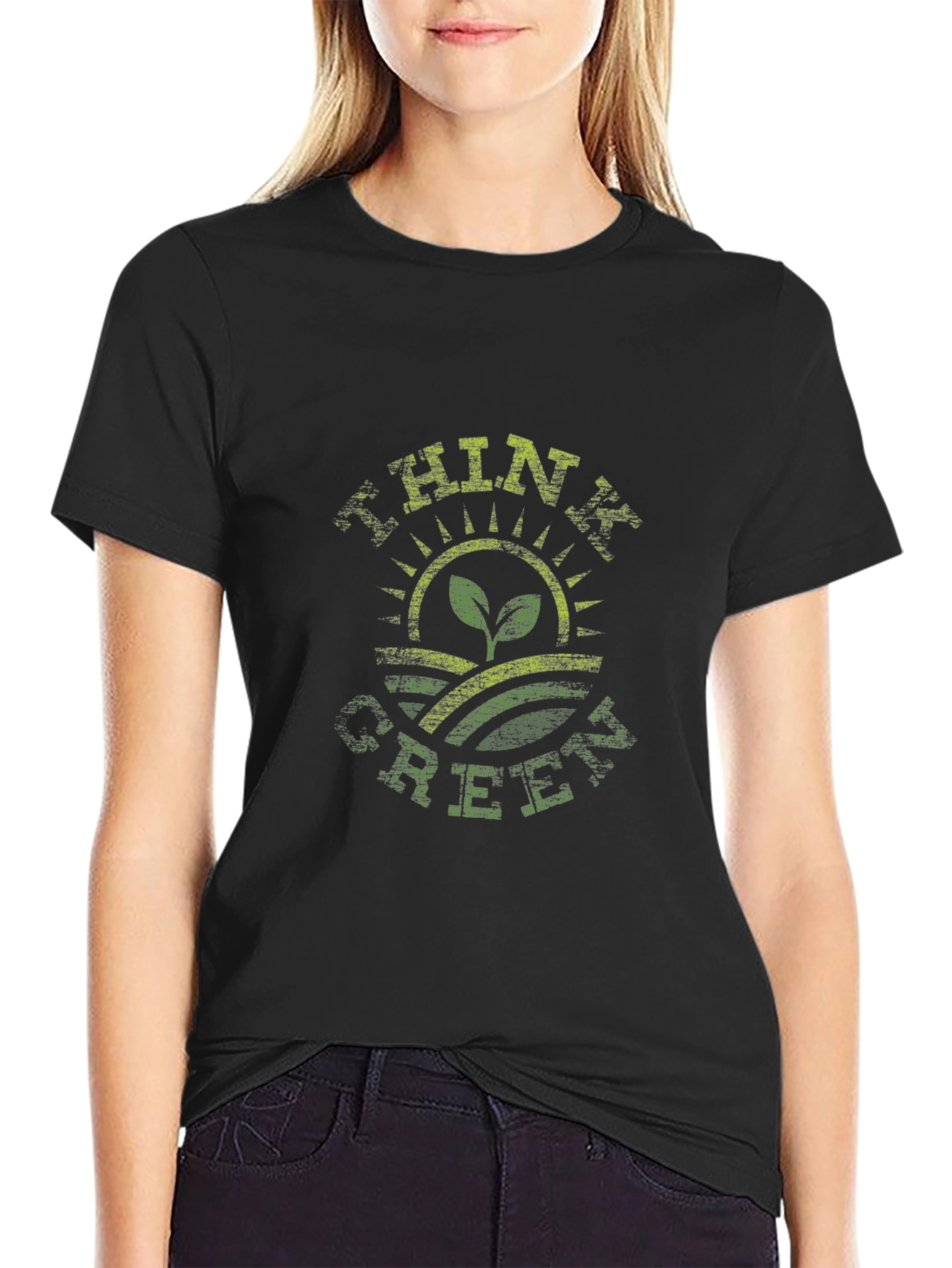 Think Green T-Shirt: Eco-Friendly Design