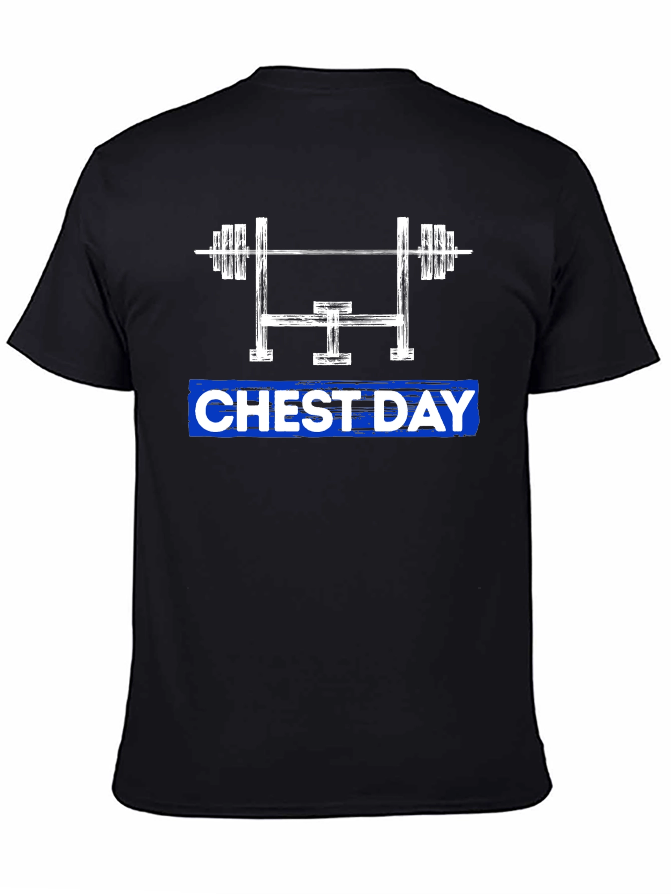 Chest Day Graphic Tee - Gym Workout Shirt