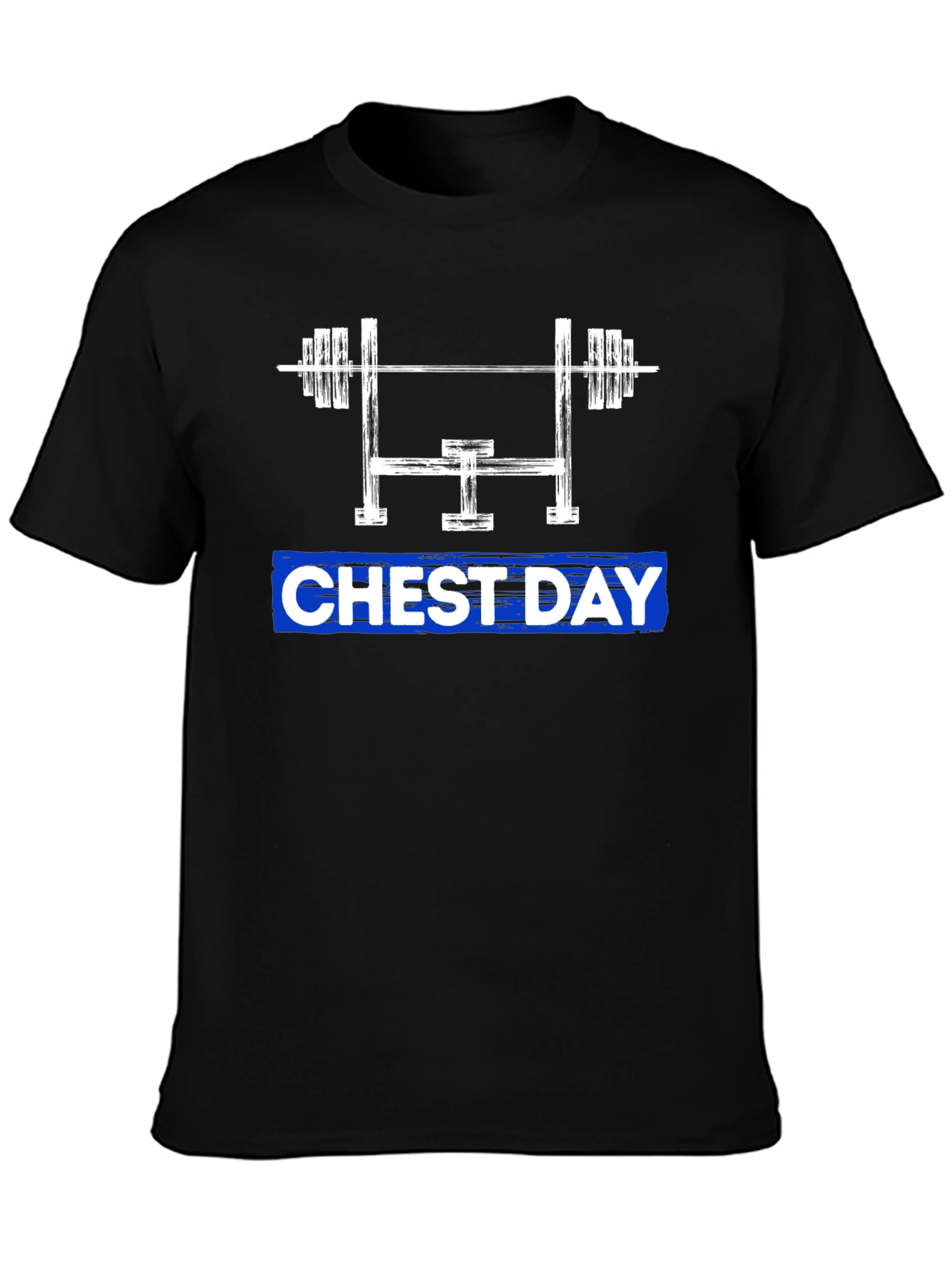 Chest Day Graphic Tee - Gym Workout Shirt