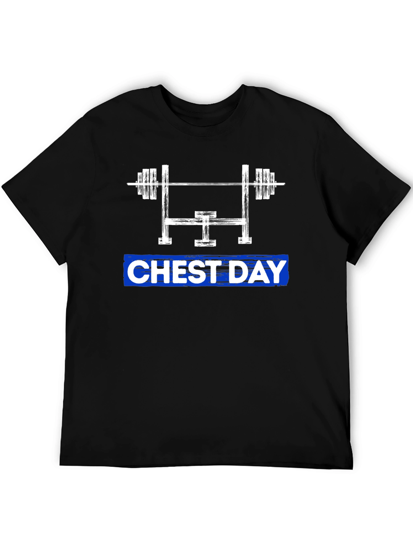 Chest Day Graphic Tee - Gym Workout Shirt