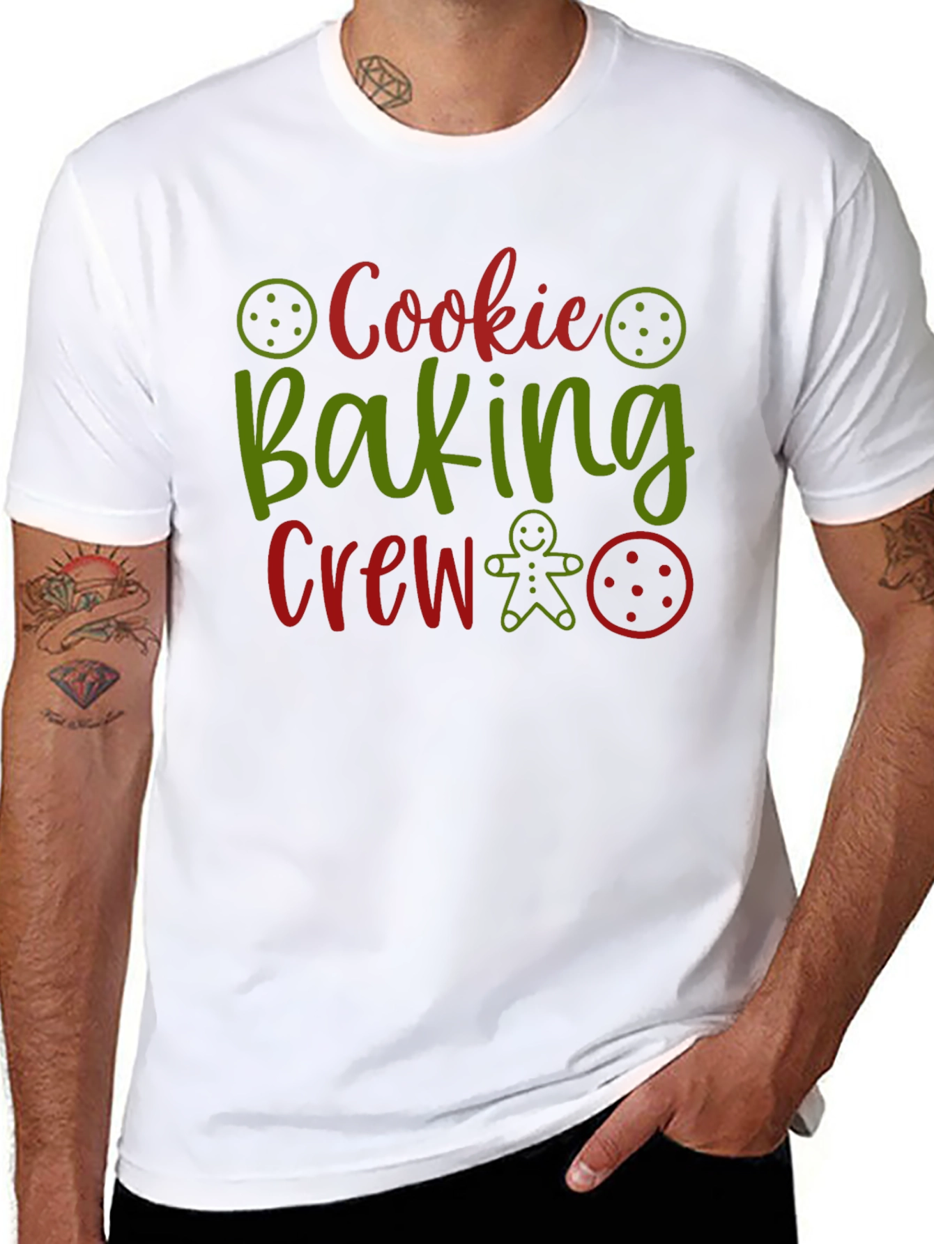 Cookie Baking Crew Christmas T-Shirt