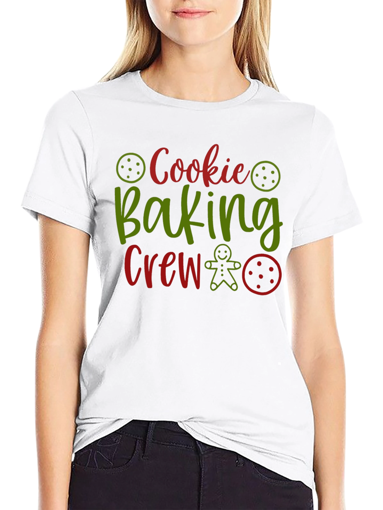 Cookie Baking Crew Christmas T-Shirt