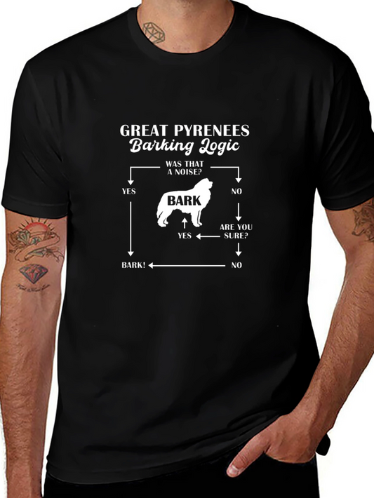 Great Pyrenees Barking Logic T-Shirt