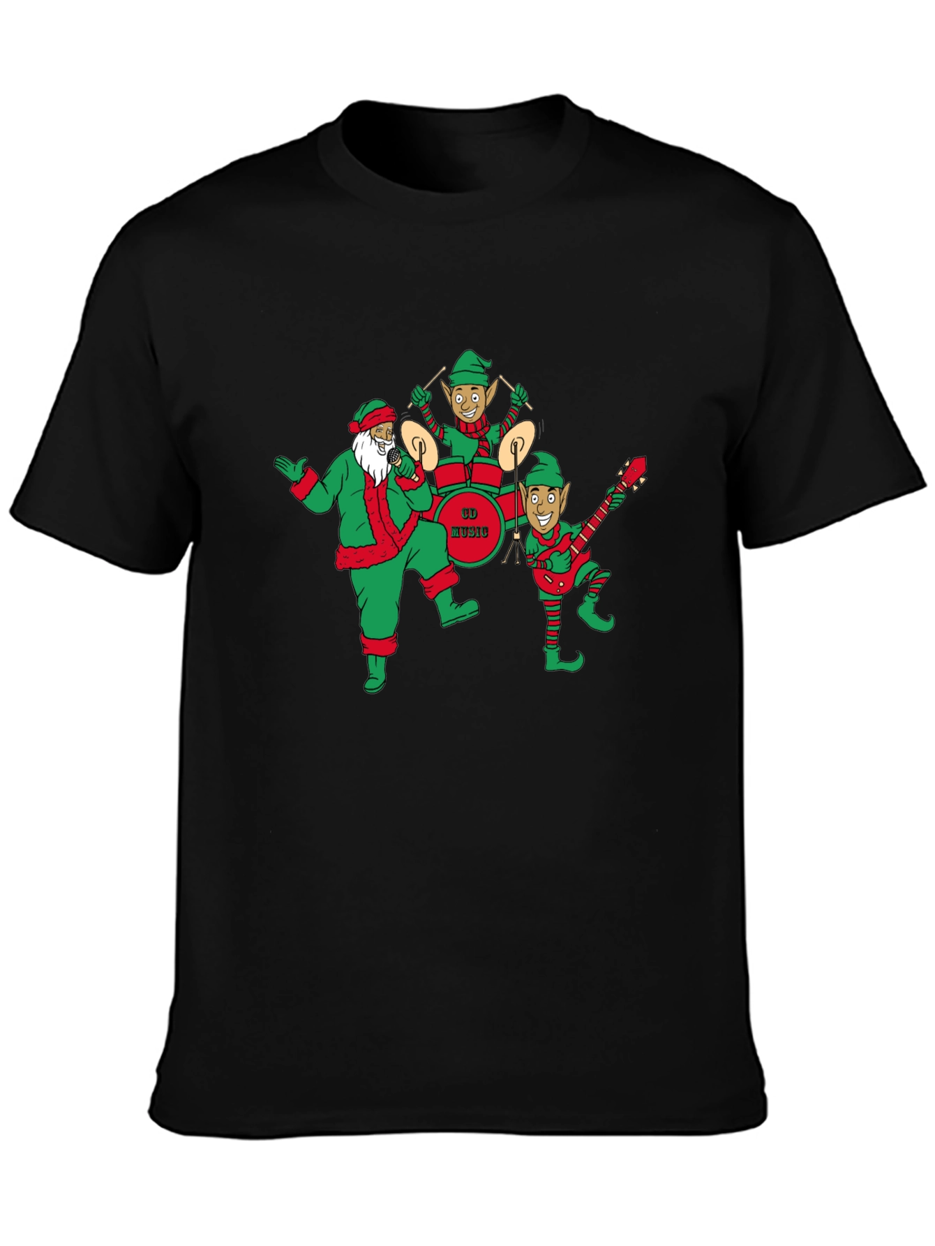 Christmas Band Graphic T-Shirt