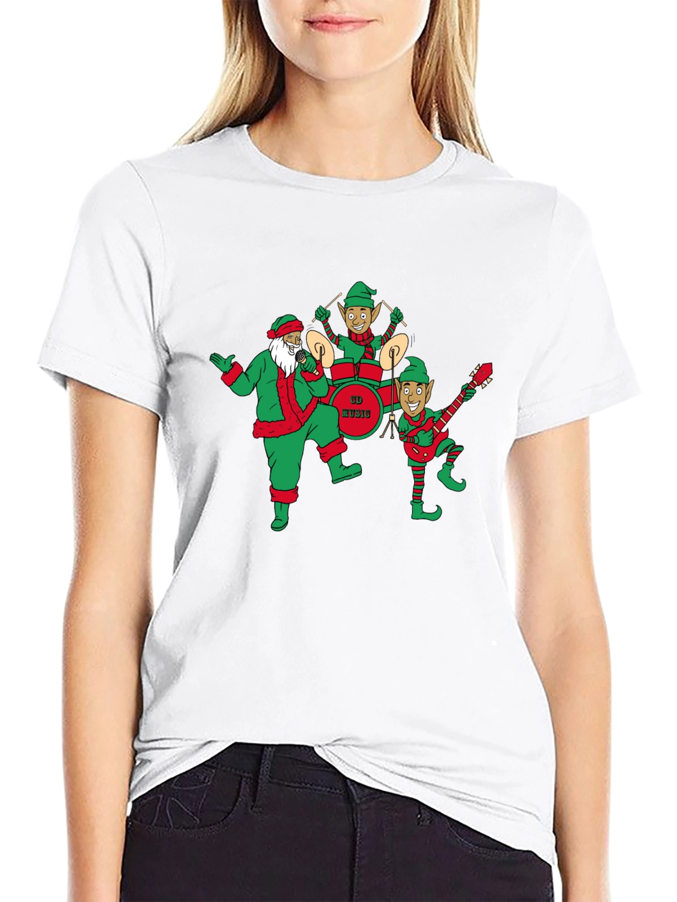 Christmas Band Graphic T-Shirt