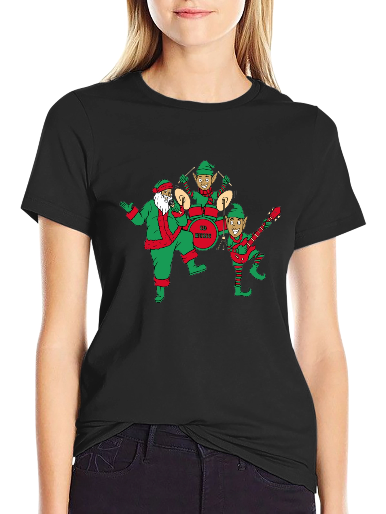 Christmas Band Graphic T-Shirt