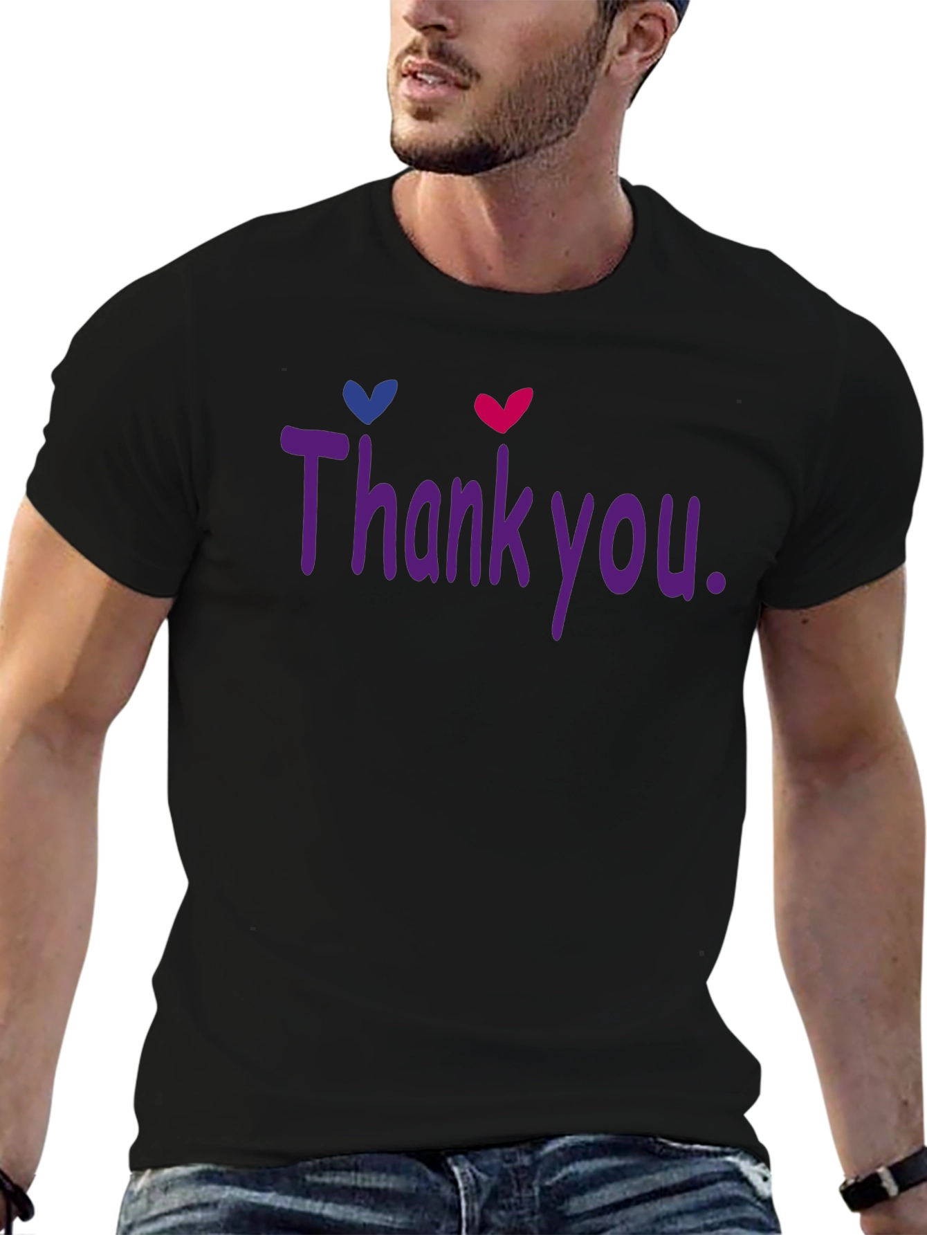 Thank You Bisexual Pride Graphic T-Shirt