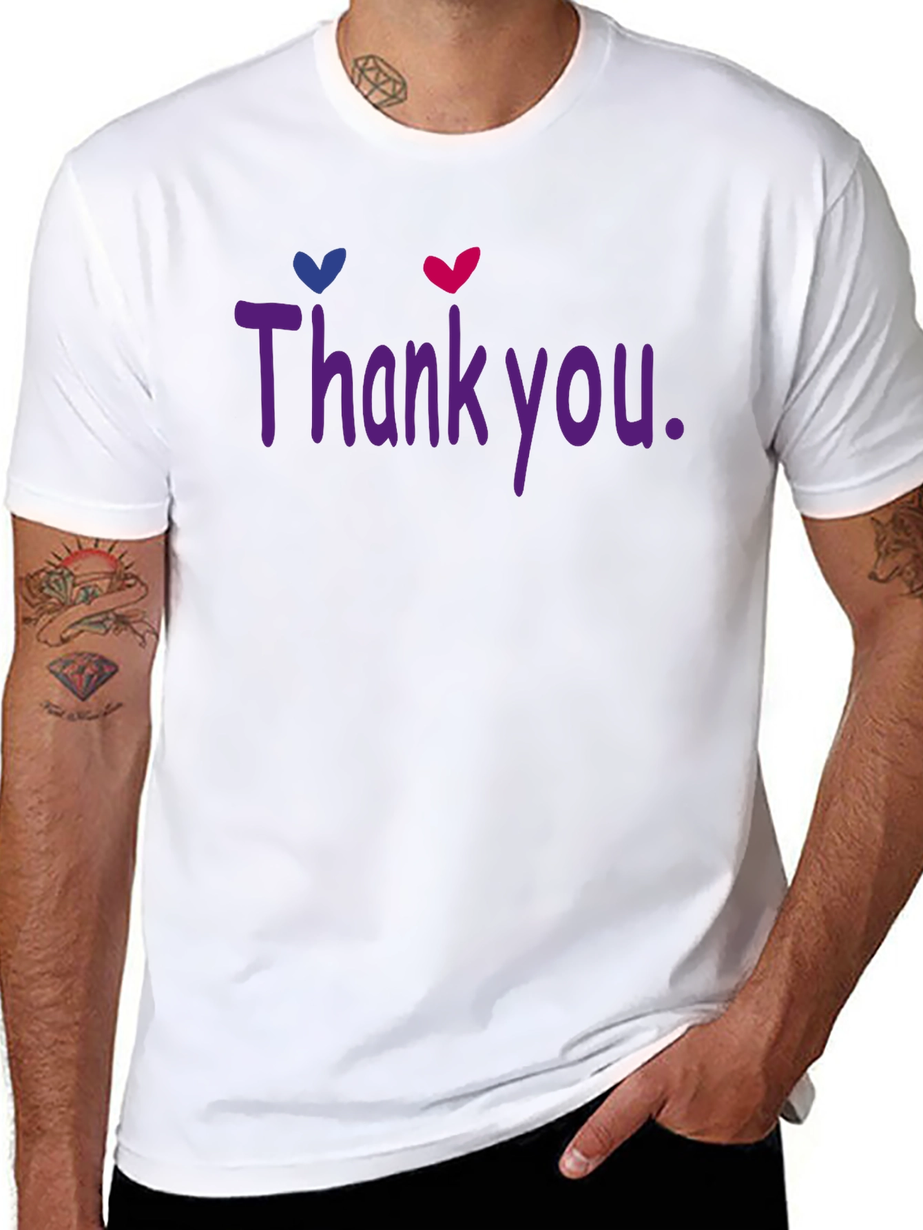Thank You Bisexual Pride Graphic T-Shirt