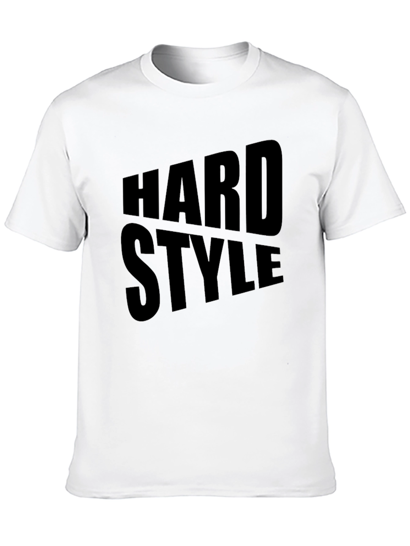 Hard Style Graphic T-Shirt - Bold Black Tee