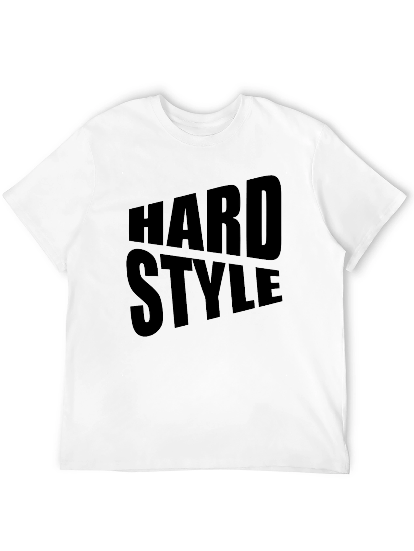 Hard Style Graphic T-Shirt - Bold Black Tee