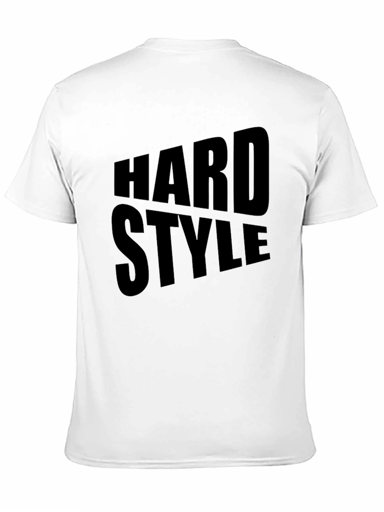 Hard Style Graphic T-Shirt - Bold Black Tee