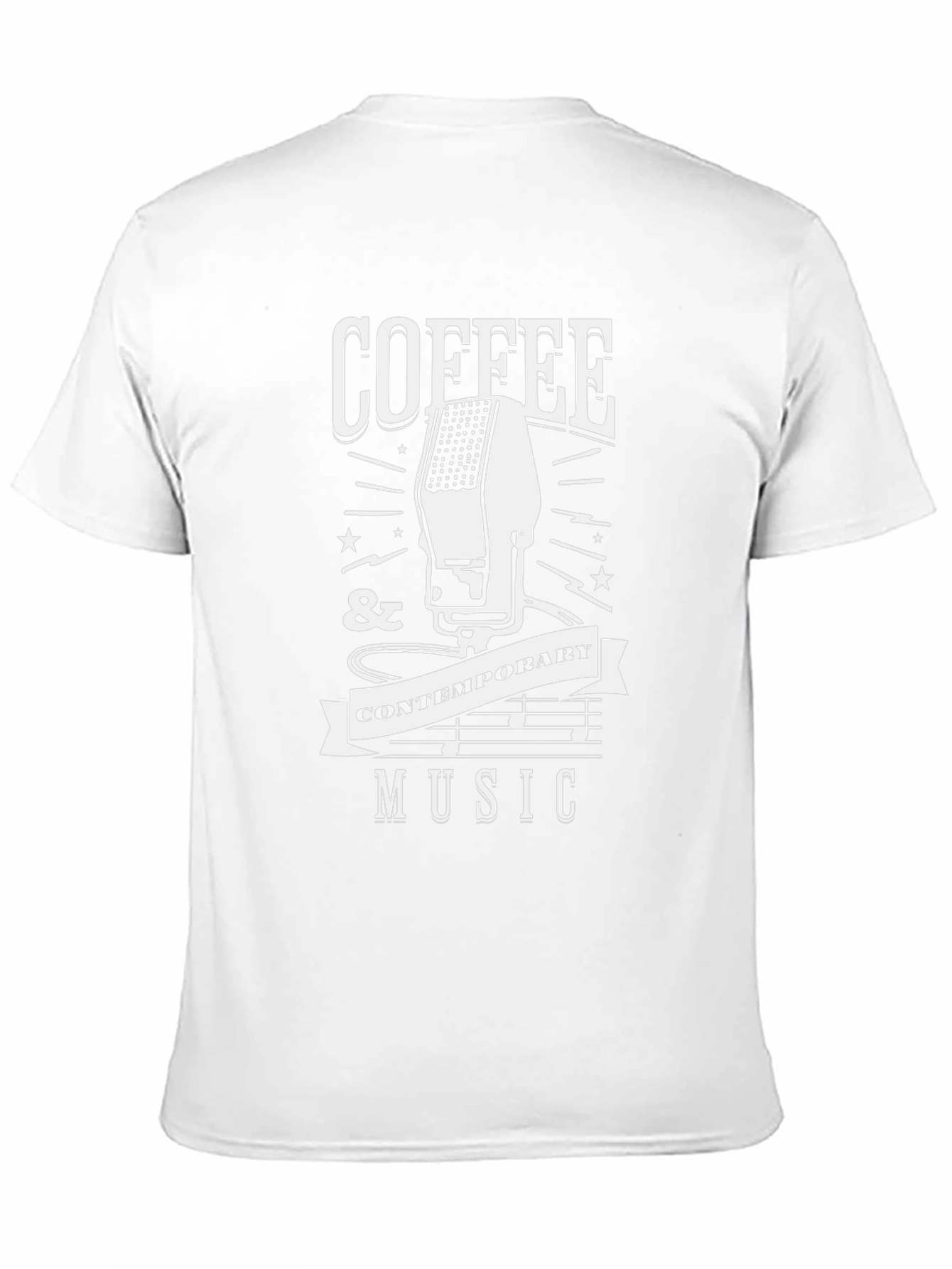 Coffee and Contemporary Music Graphic Tee