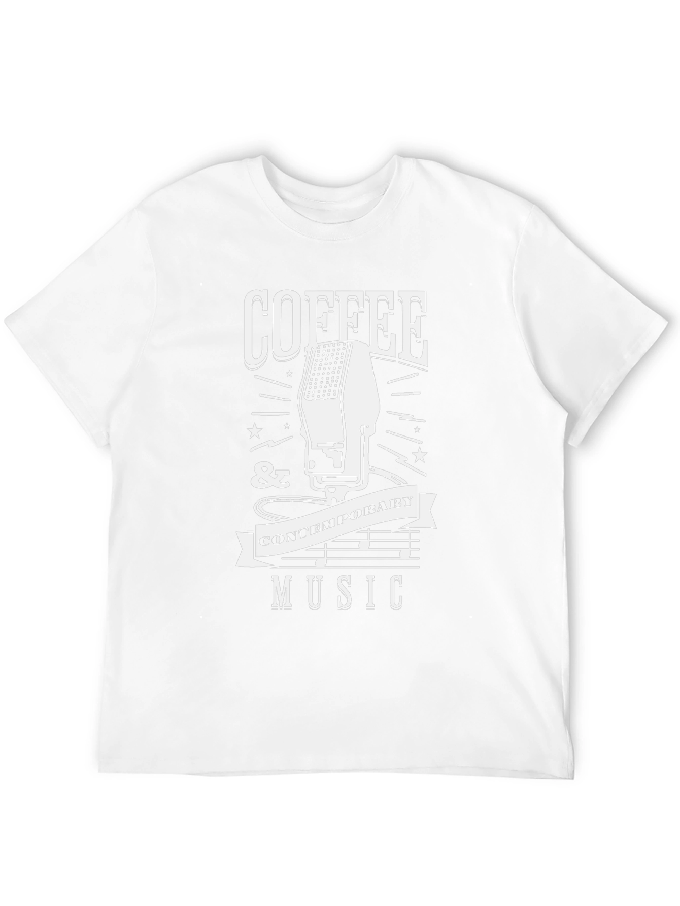 Coffee and Contemporary Music Graphic Tee