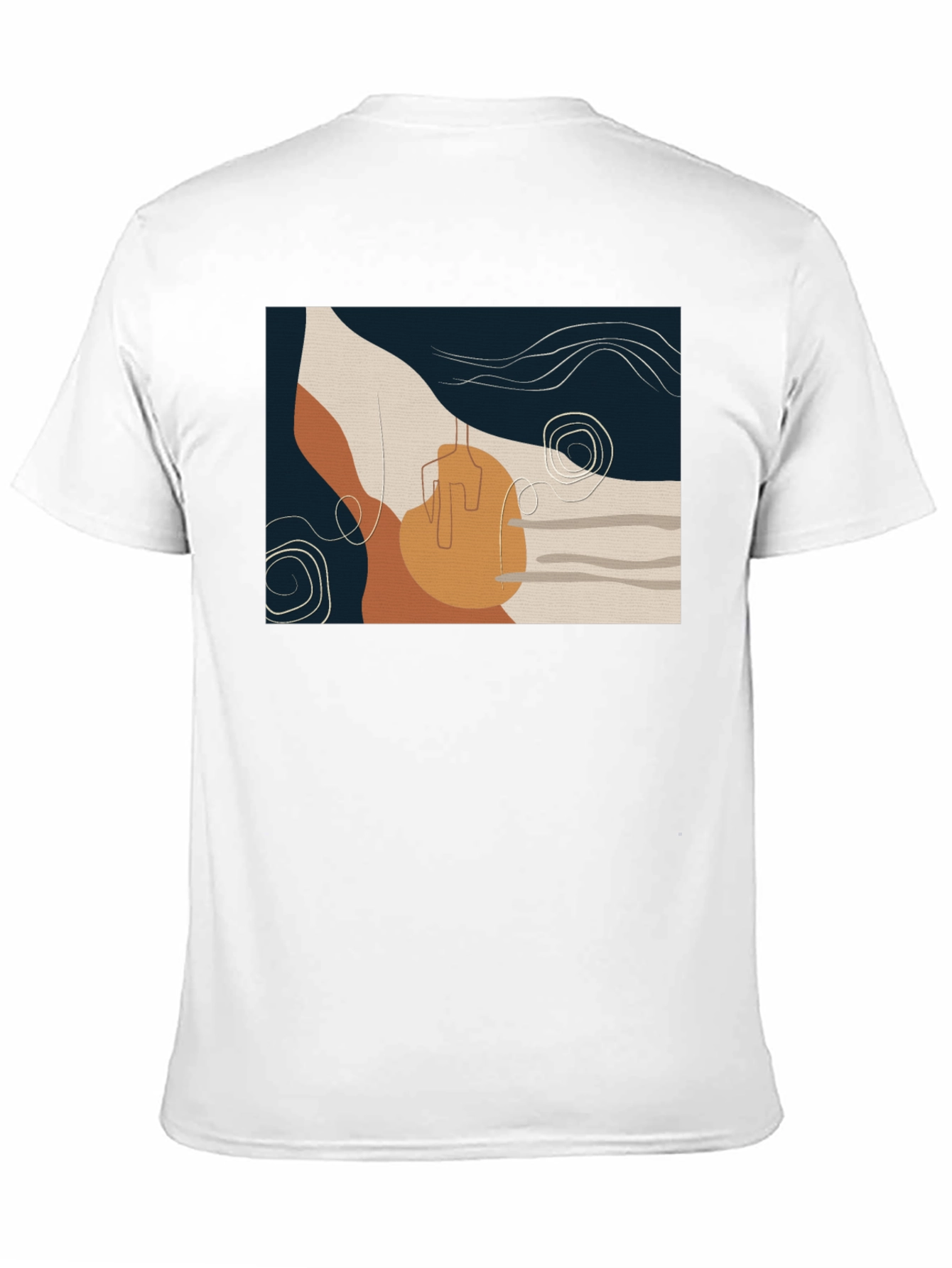 Abstract Art Graphic Tee - Modern Design