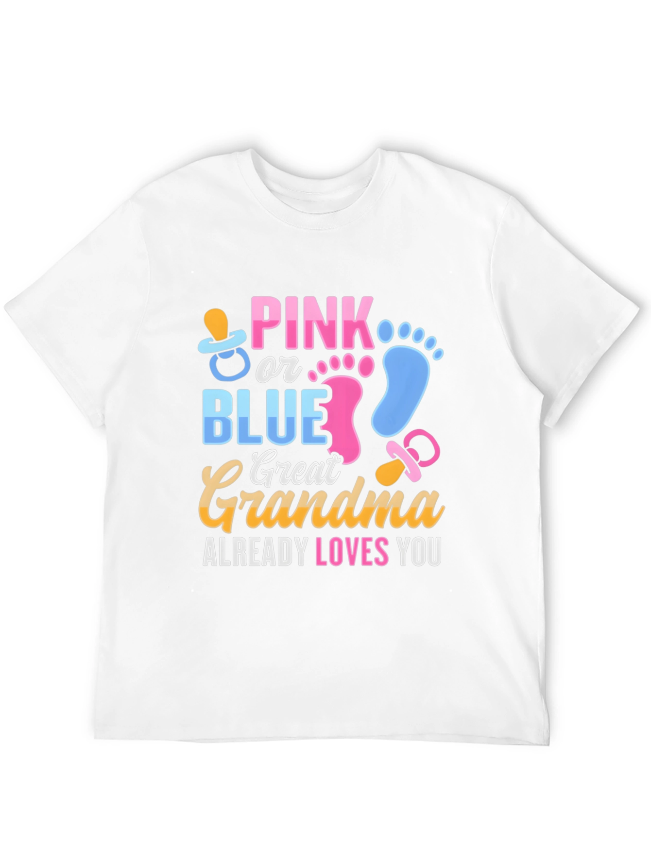 Pink or Blue Great Grandma T-Shirt