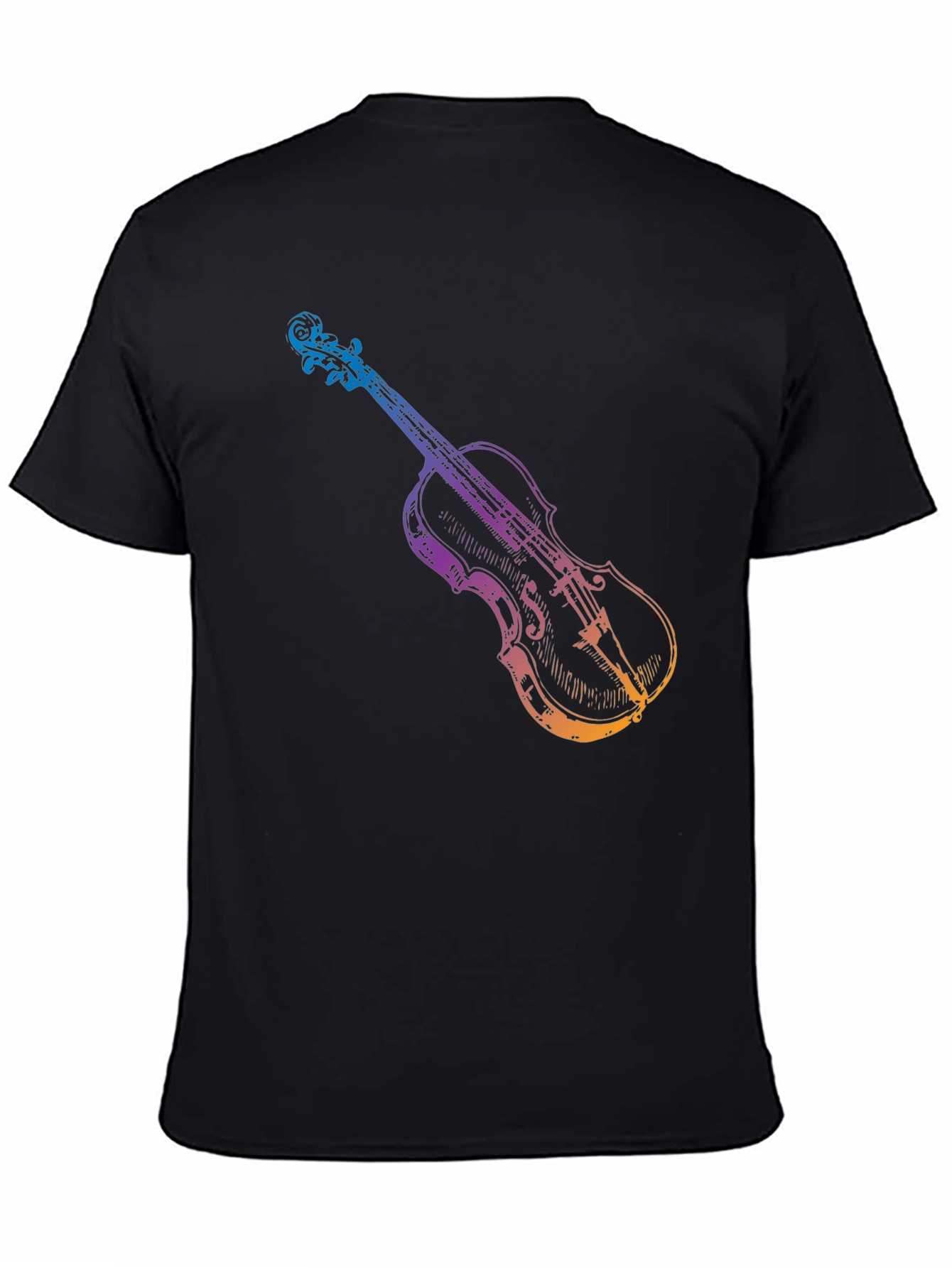 Violin Graphic Tee - Stylish Music Lover T-Shirt