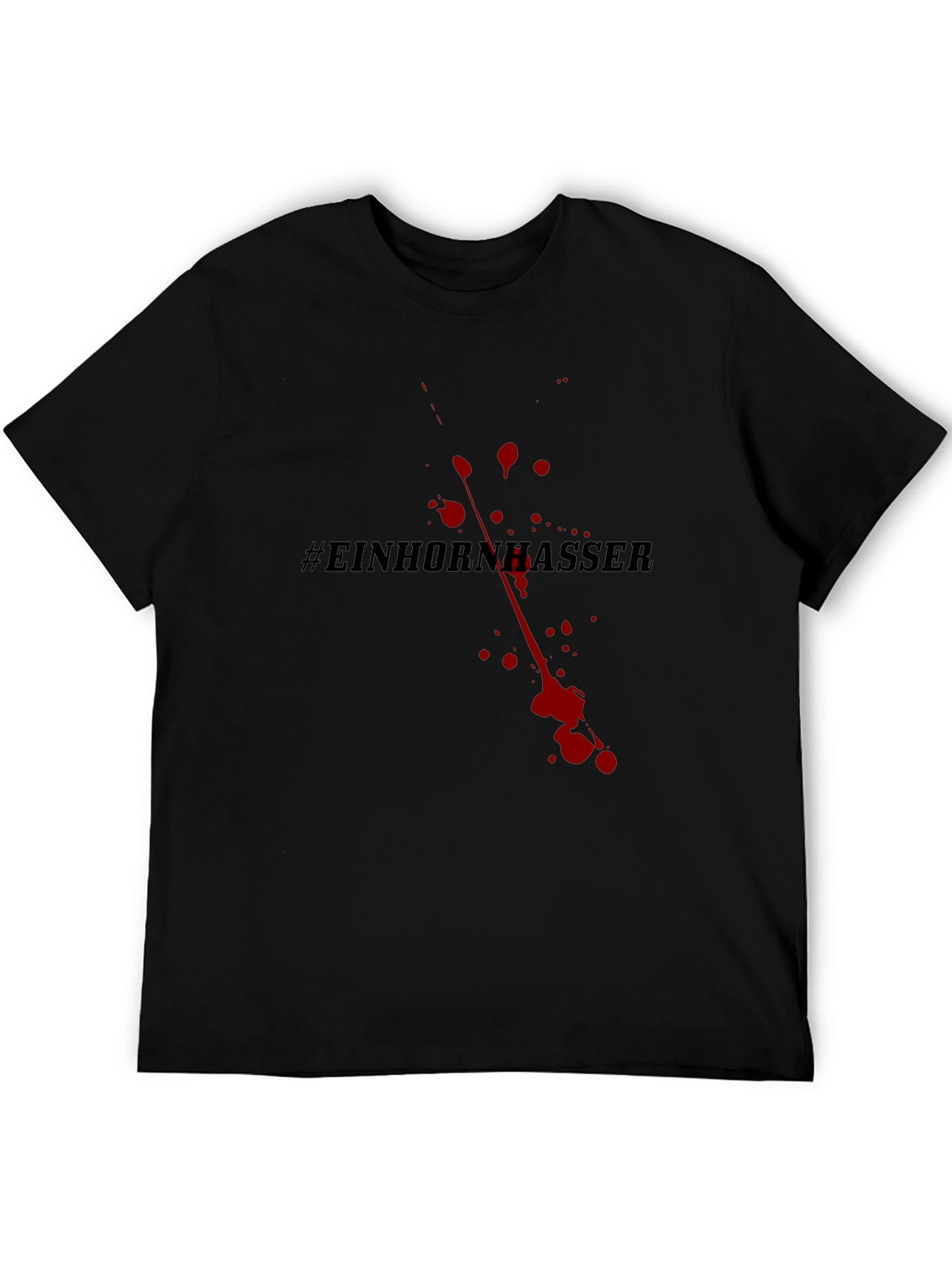 Einhornhasser T-Shirt - Dark Humor Tee