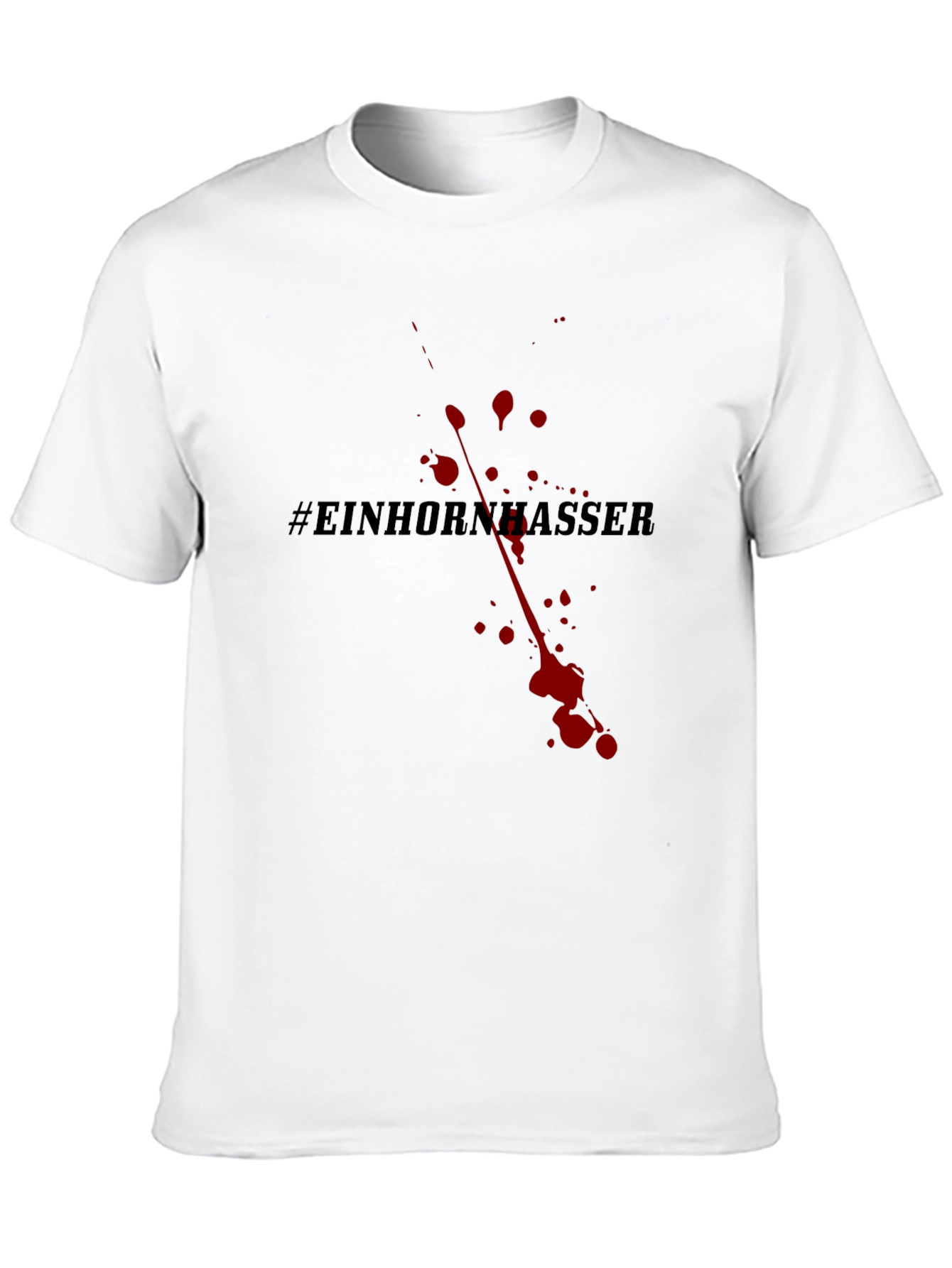 Einhornhasser T-Shirt - Dark Humor Tee