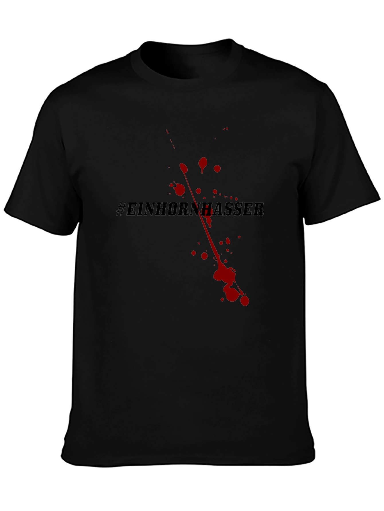 Einhornhasser T-Shirt - Dark Humor Tee
