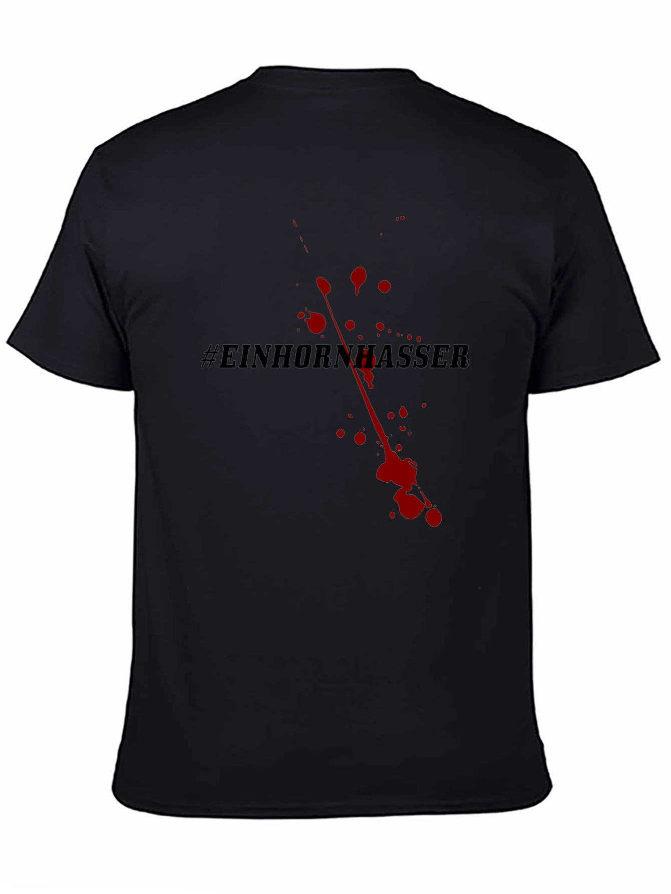 Einhornhasser T-Shirt - Dark Humor Tee