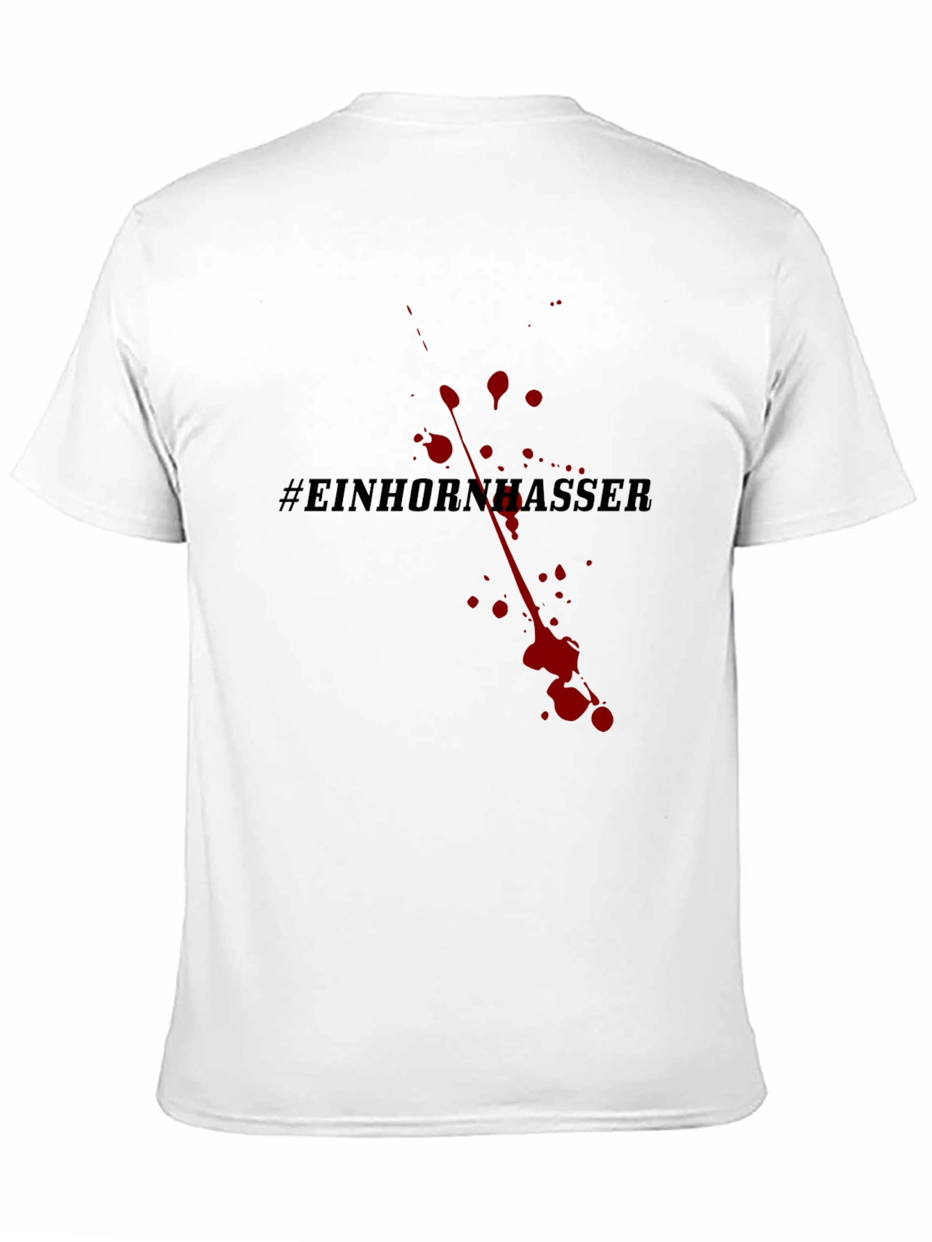 Einhornhasser T-Shirt - Dark Humor Tee