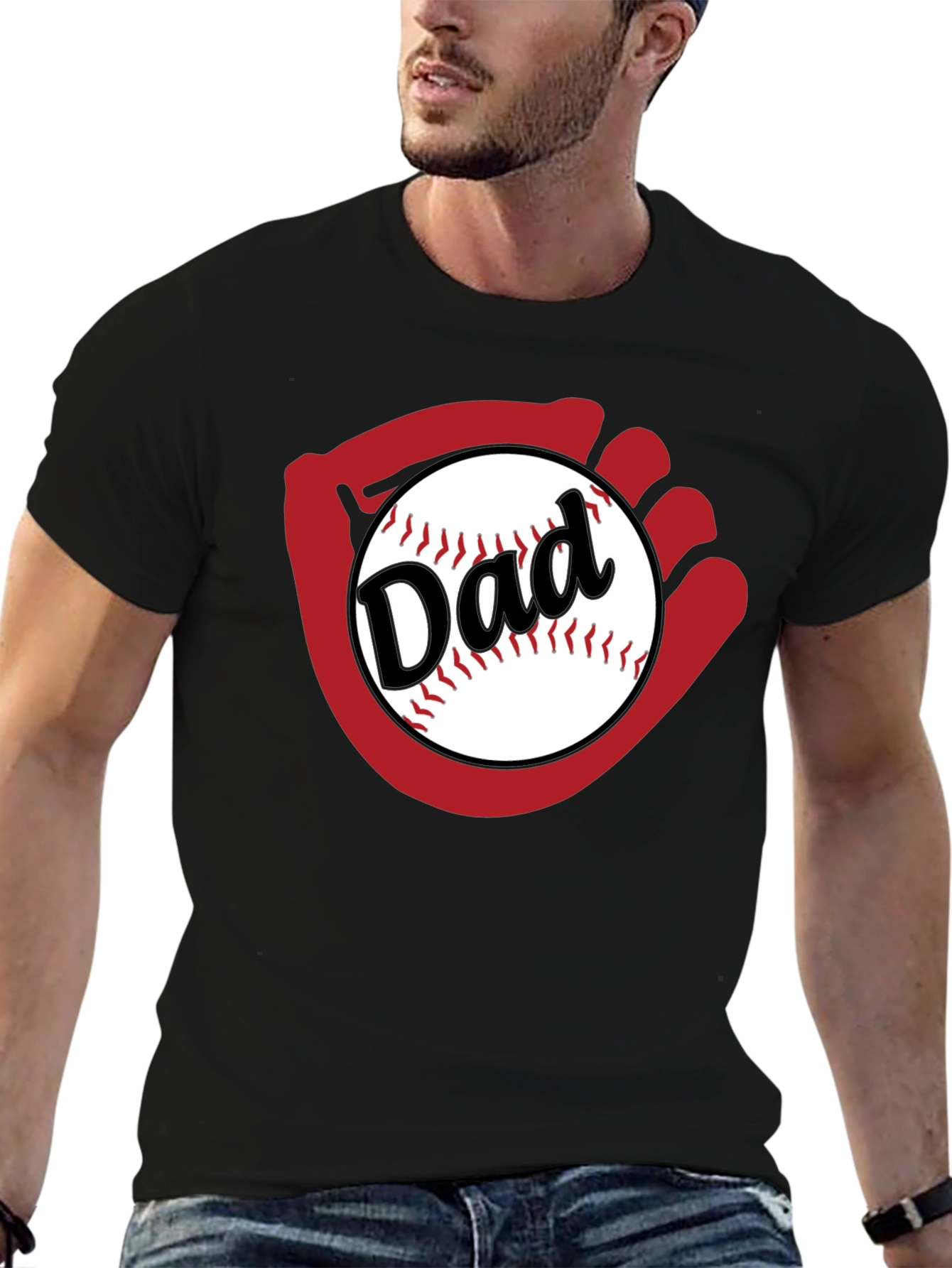 Dad Baseball Glove T-Shirt