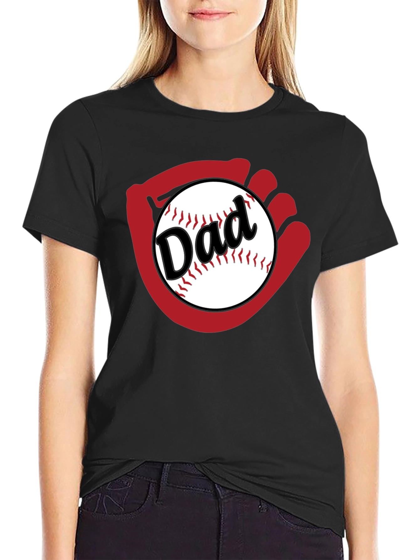 Dad Baseball Glove T-Shirt