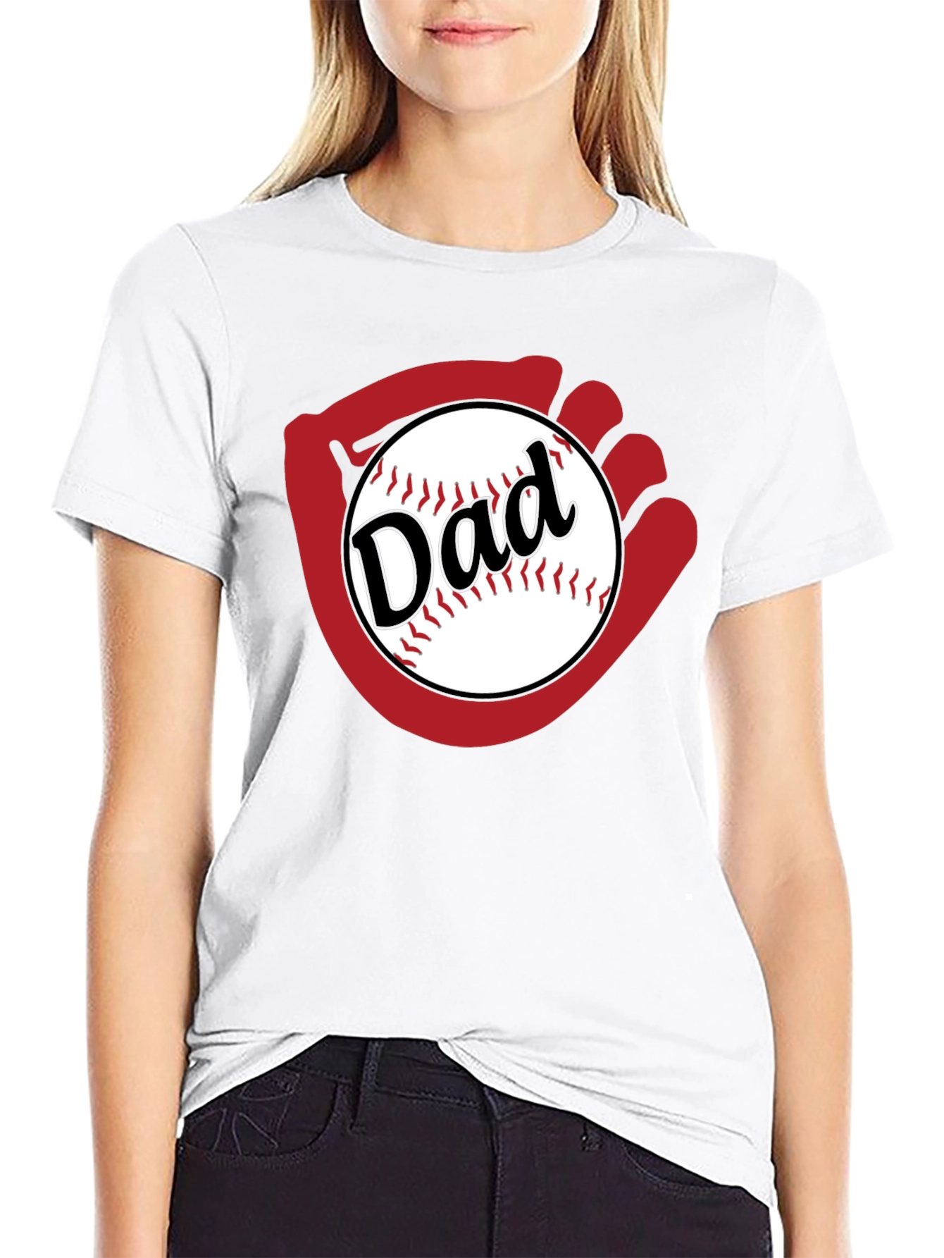 Dad Baseball Glove T-Shirt